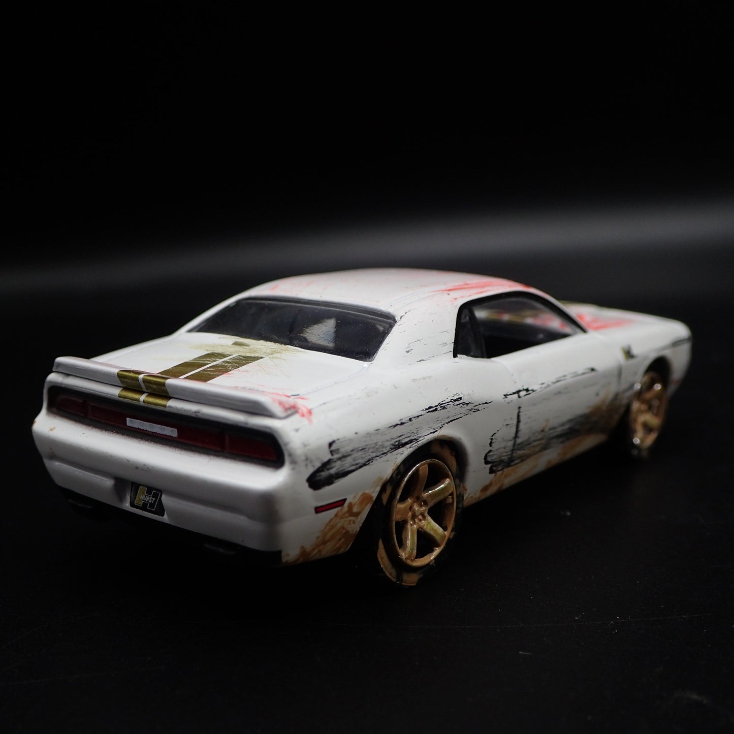 2009 DODGE CHALLENGER RT HURST EDITION TAGGED RUIN 1/64 SCALE DIECAST MODEL CAR