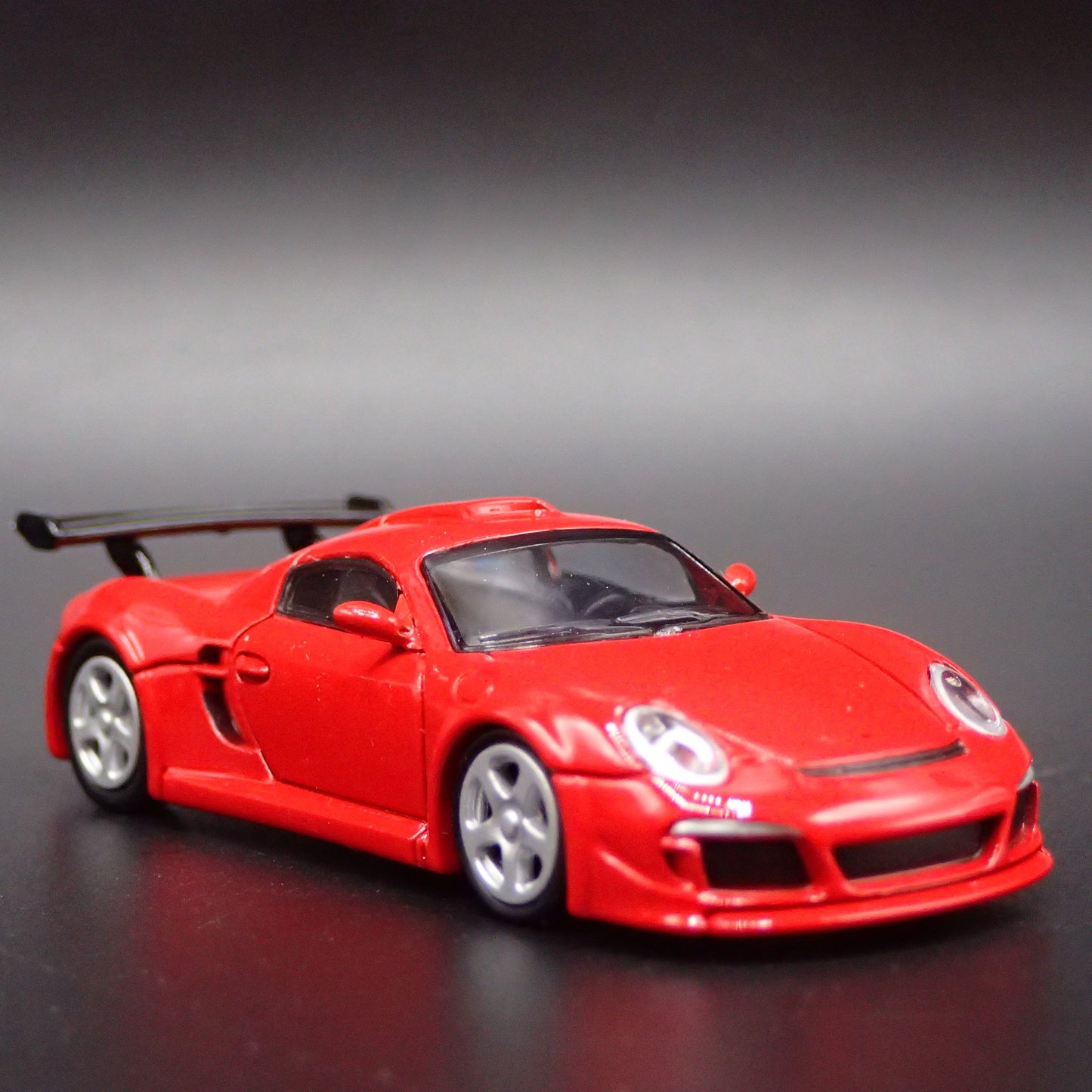 PORSCHE 911 RUF CTR3 CLUB SPORT 1:64 SCALE COLLECTIBLE DIORAMA DIECAST MODEL CAR