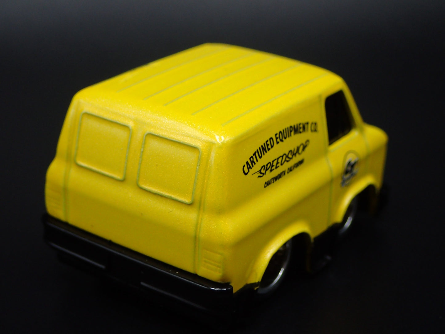1979 79 GMC VANDURA PANEL VAN CAR TUNED YELLOW 1/64 SCALE DIECAST MODEL CAR