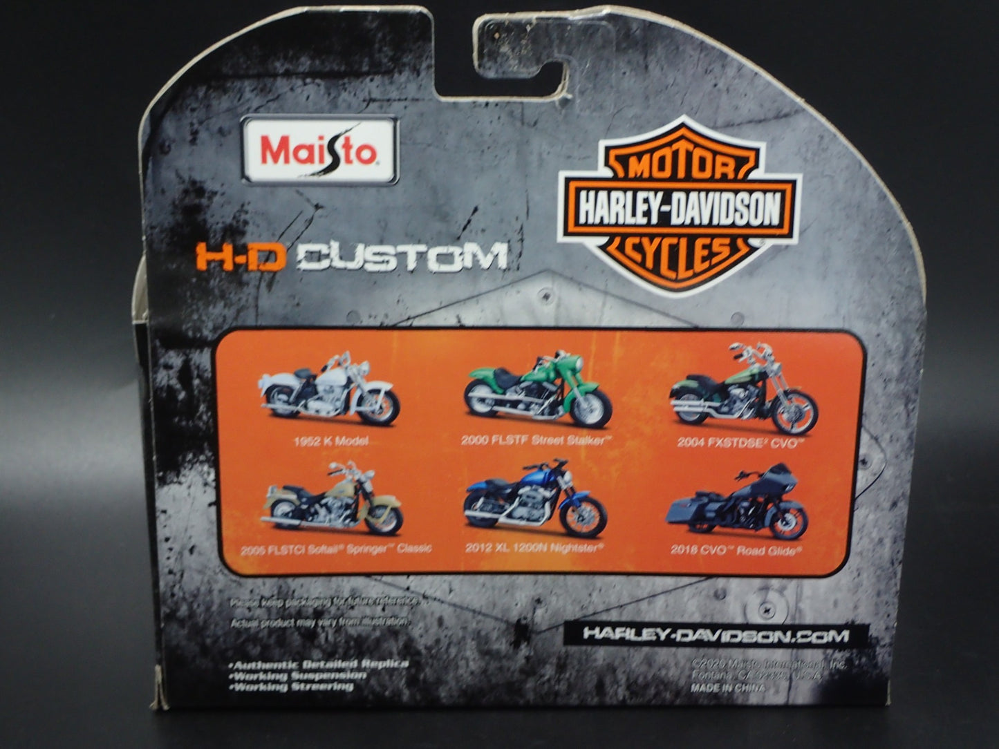 2012 XL 1200N NIGHTSTER HARLEY DAVIDSON MOTORCYCLE MAISTO SERIES 37 1/18 MODEL