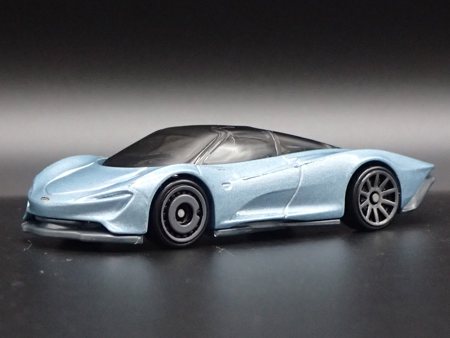 2020 20 MCLAREN SPEEDTAIL SUPER CAR BLUE 1:64 SCALE DIORAMA DIECAST MODEL CAR