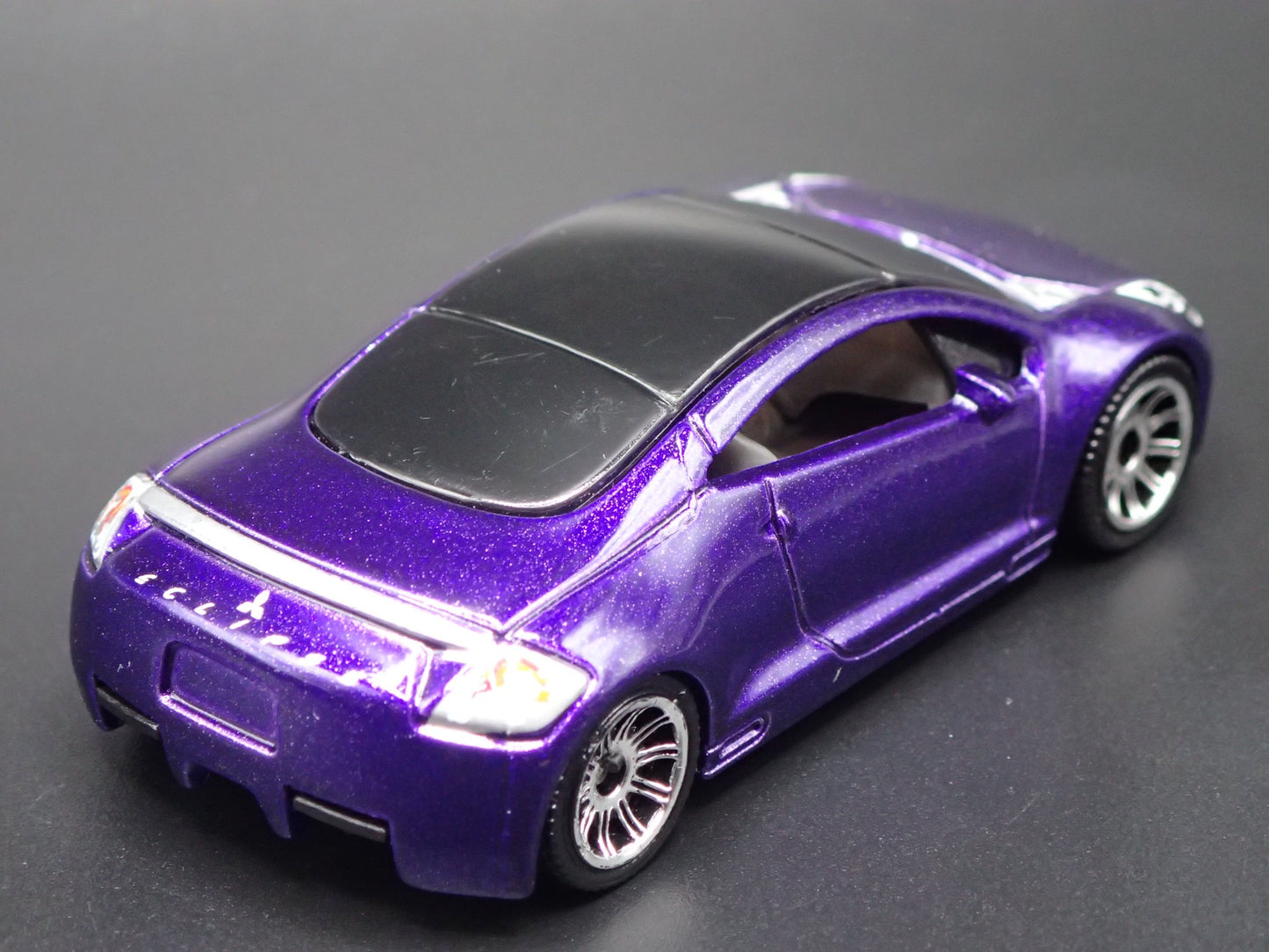 2006-2012 MITSUBISHI ECLIPSE PURPLE 1:64 SCALE COLLECTIBLE DIECAST MODEL CAR