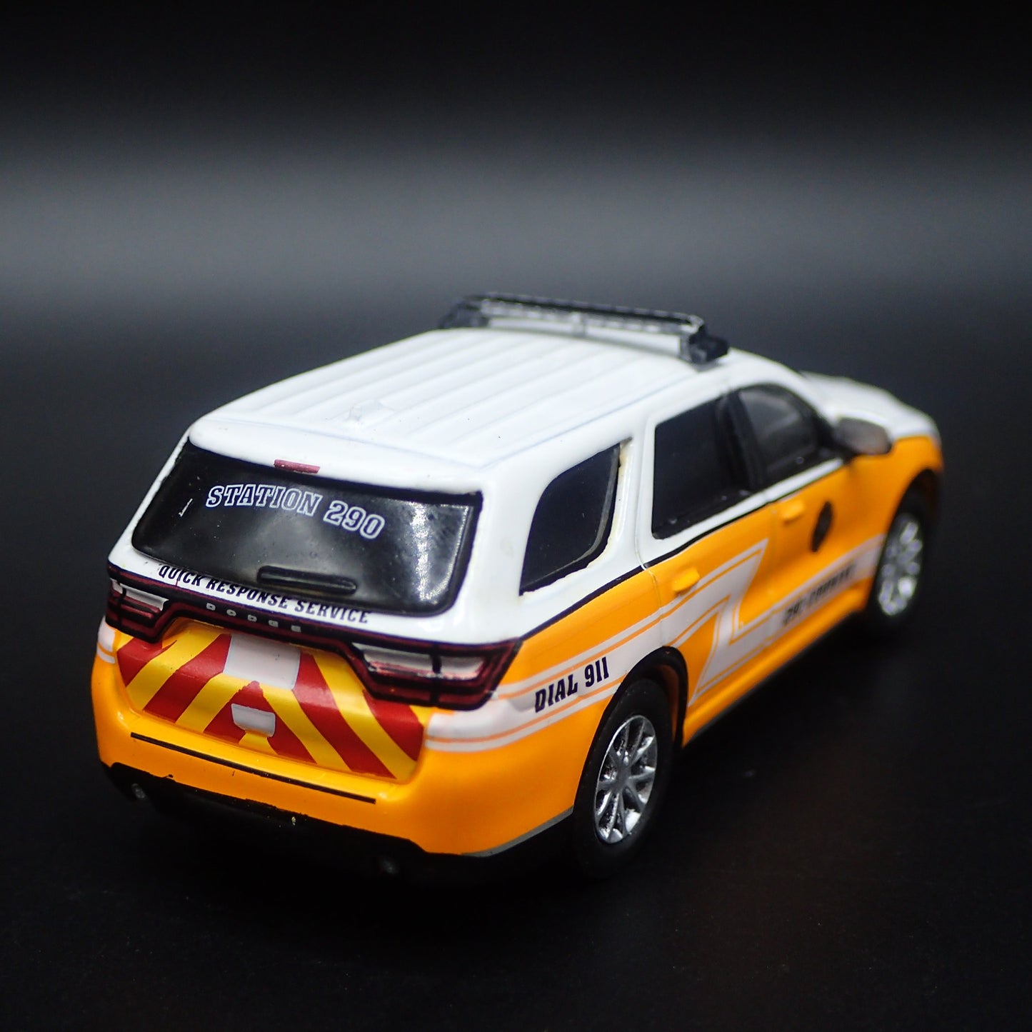 2019 19 DODGE DURANGO WEST DEER TOWNSHIP FIRE COMP 1:64 SCALE DIECAST MODEL CAR