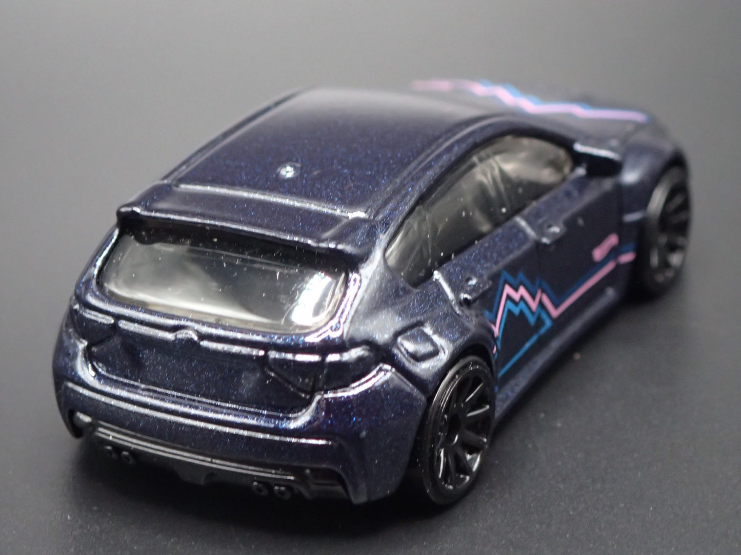 2007-2014 SUBARU WRX STI BLUE 1:64 SCALE COLLECTIBLE DIORAMA DIECAST MODEL CAR