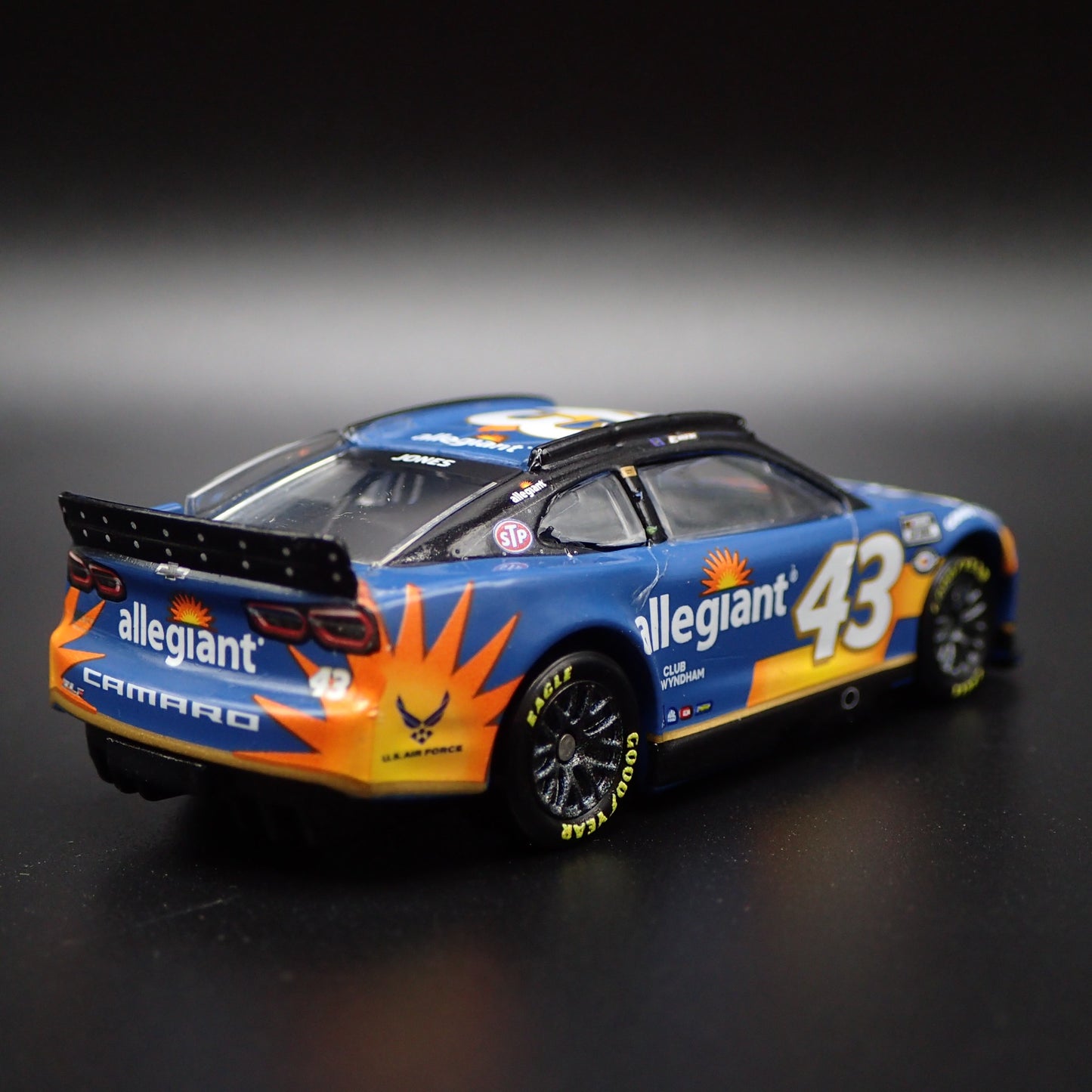 2023 23 CHEVY CAMARO ZL1 43 ERIK JONES ALLEGIANT NASCAR 1:64 DIECAST MODEL CAR