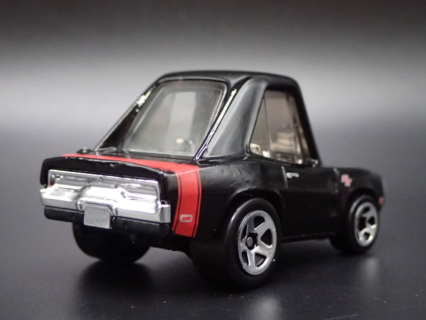 1970 70 DODGE CHARGER TOONED FAST & FURIOUS BLACK 1/64 SCALE DIECAST MODEL CAR