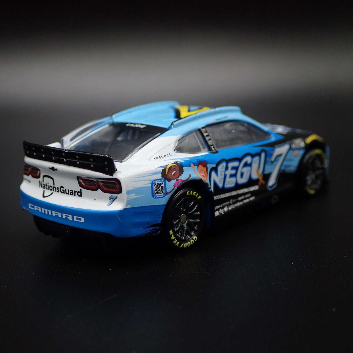 2023 23 CHEVY CAMARO ZL1 #7 COREY LAJOIE TEAM NEGU NASCAR 1:64 DIECAST MODEL CAR