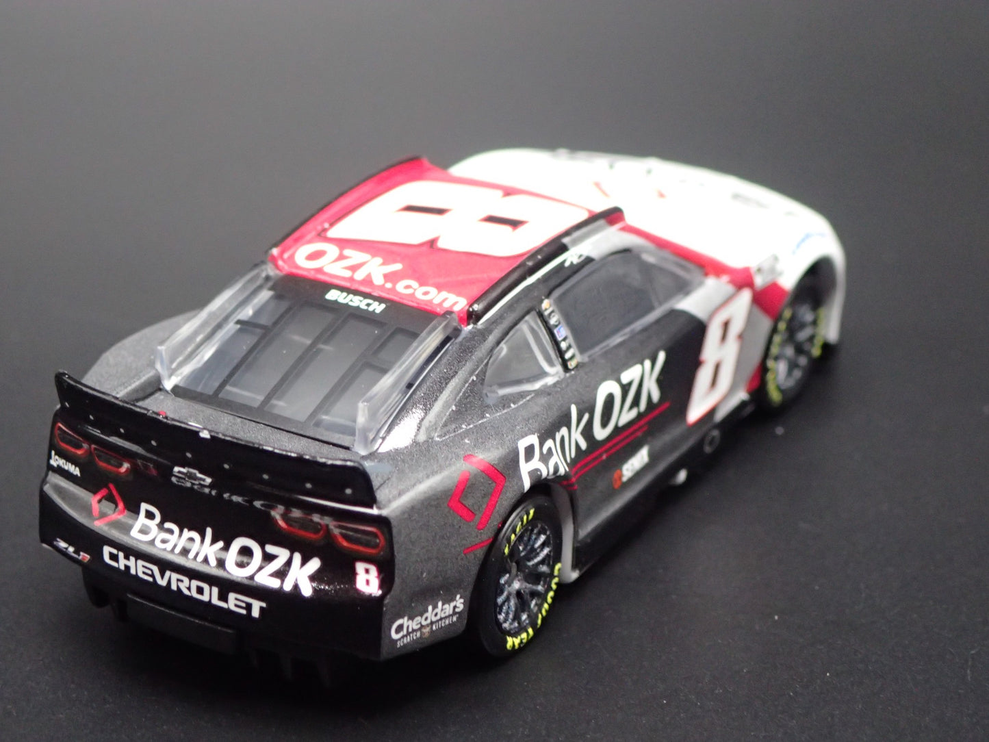 2025 25 CHEVROLET 8 KYLE BUSCH BANK OF THE OZARKS NASCAR 1:64 DIECAST MODEL CAR