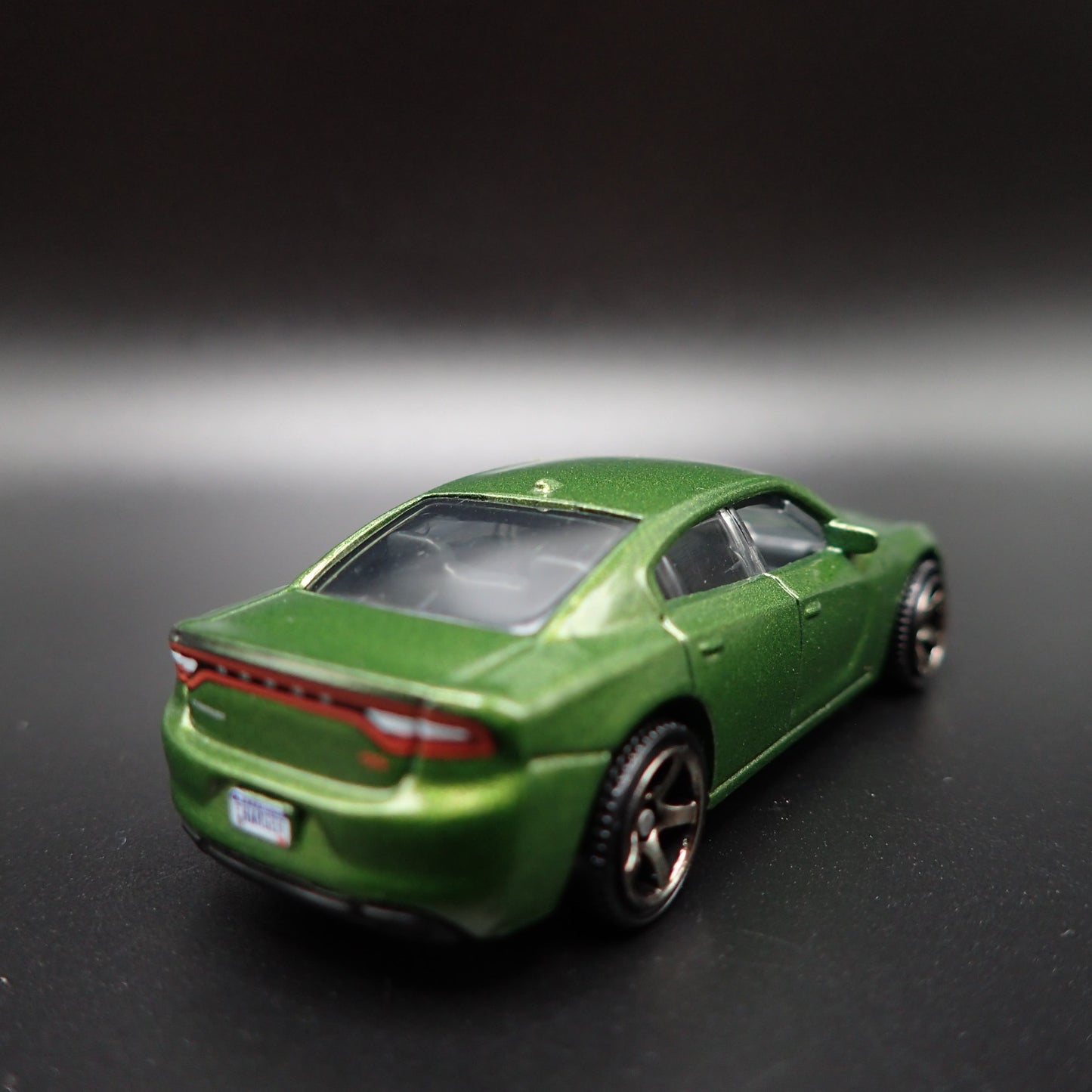 2011-2023 DODGE CHARGER GREEN 1:64 SCALE COLLECTIBLE DIORAMA DIECAST MODEL CAR