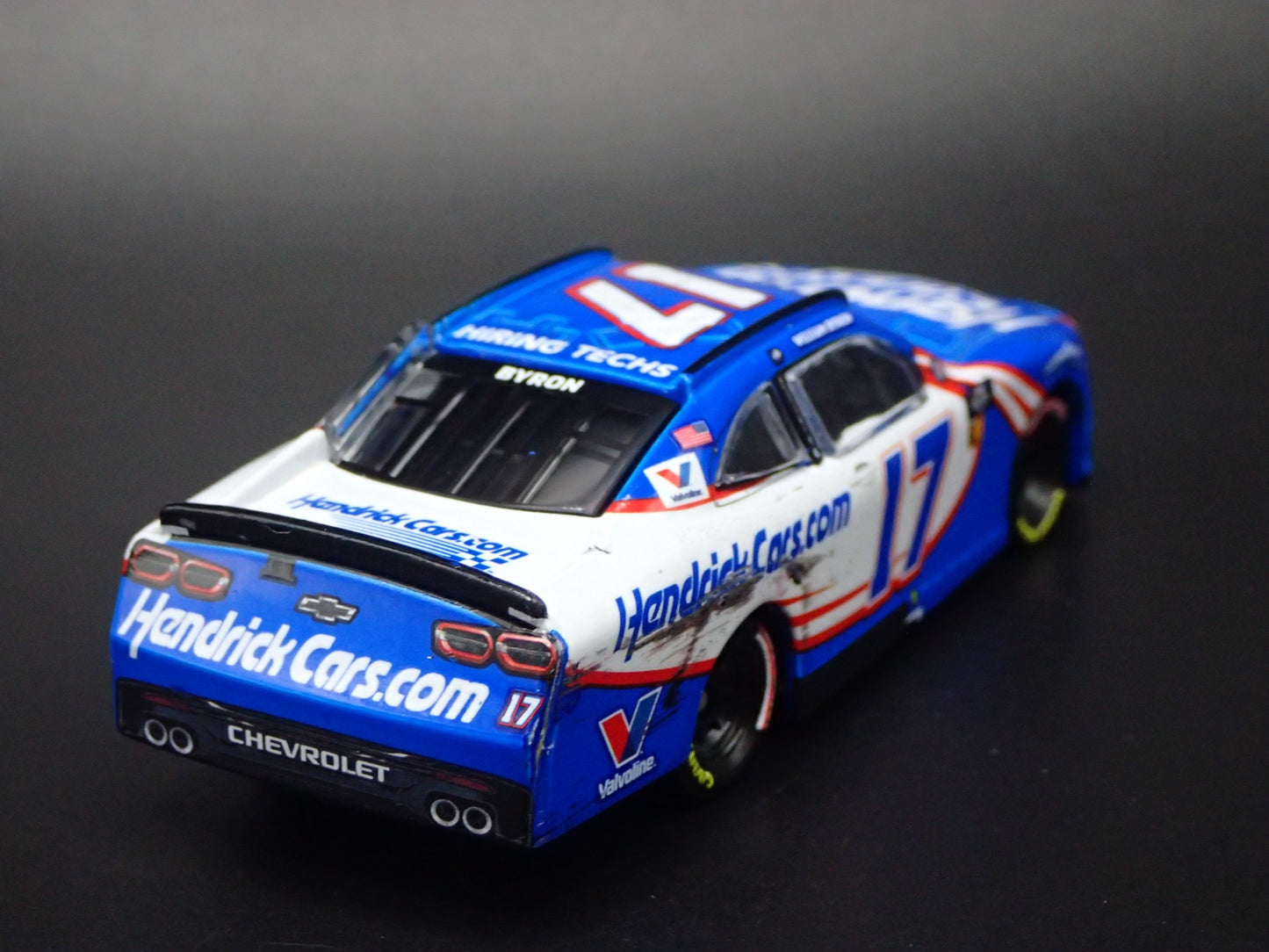 2025 CHEVY CHEVROLET 17 WILLIAM BYRON HENDRICKCARS NASCAR 1:64 DIECAST MODEL CAR