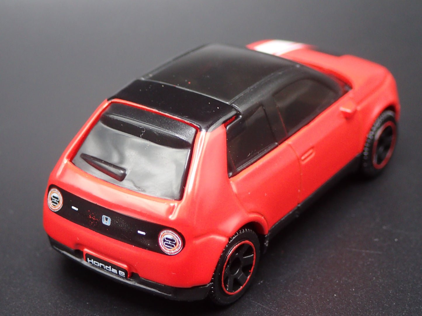 2020-2024 HONDA E ELECTRIC CAR EV RED 1:64 SCALE COLLECTIBLE DIORAMA DIECAST CAR