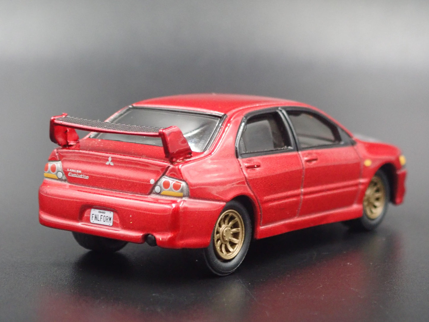 1999-2007 MITSUBISHI LANCER EVOLUTION EVO IV RED 1:64 SCALE DIECAST MODEL CAR