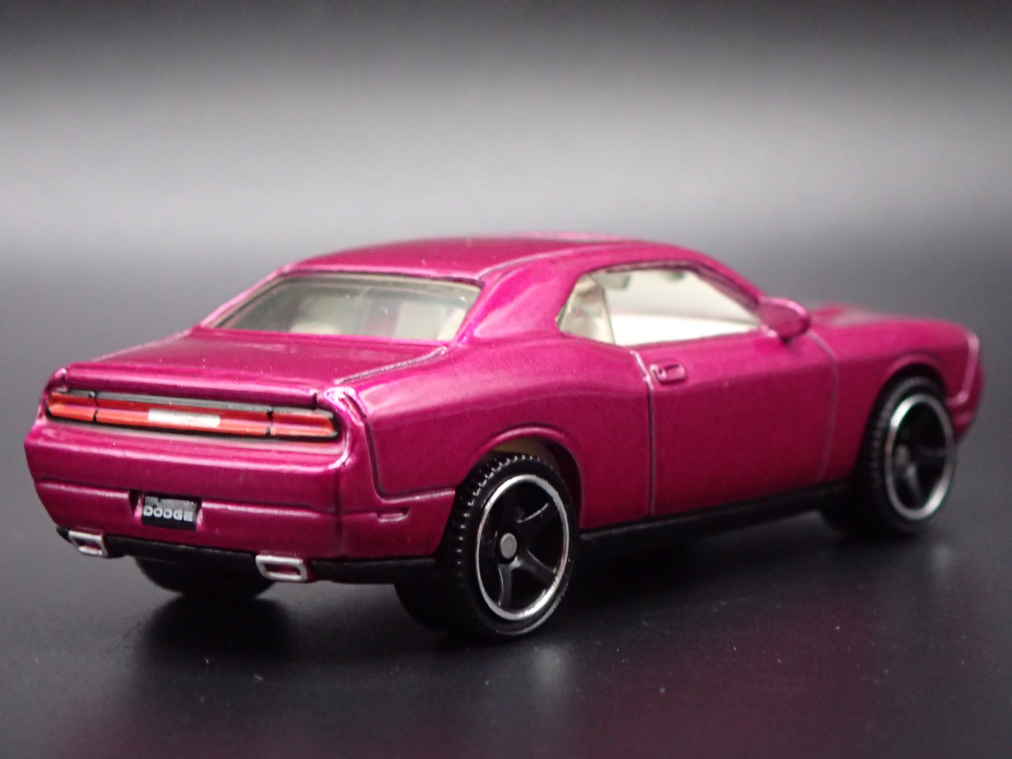 2008-2023 DODGE CHALLENGER SRT8 PLUM CRAZY 1:64 SCALE DIORAMA DIECAST MODEL CAR