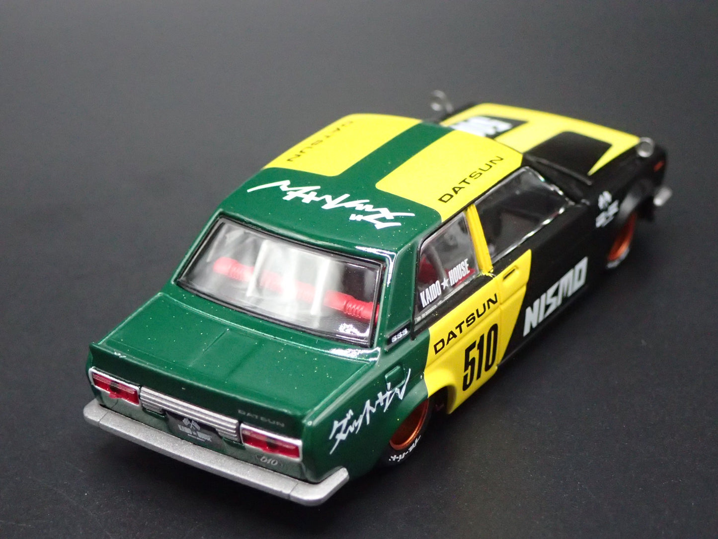 1967-1972 DATSUN 510 PRO STREET KAIDO HOUSE NISMO 1:64 SCALE DIECAST MODEL CAR