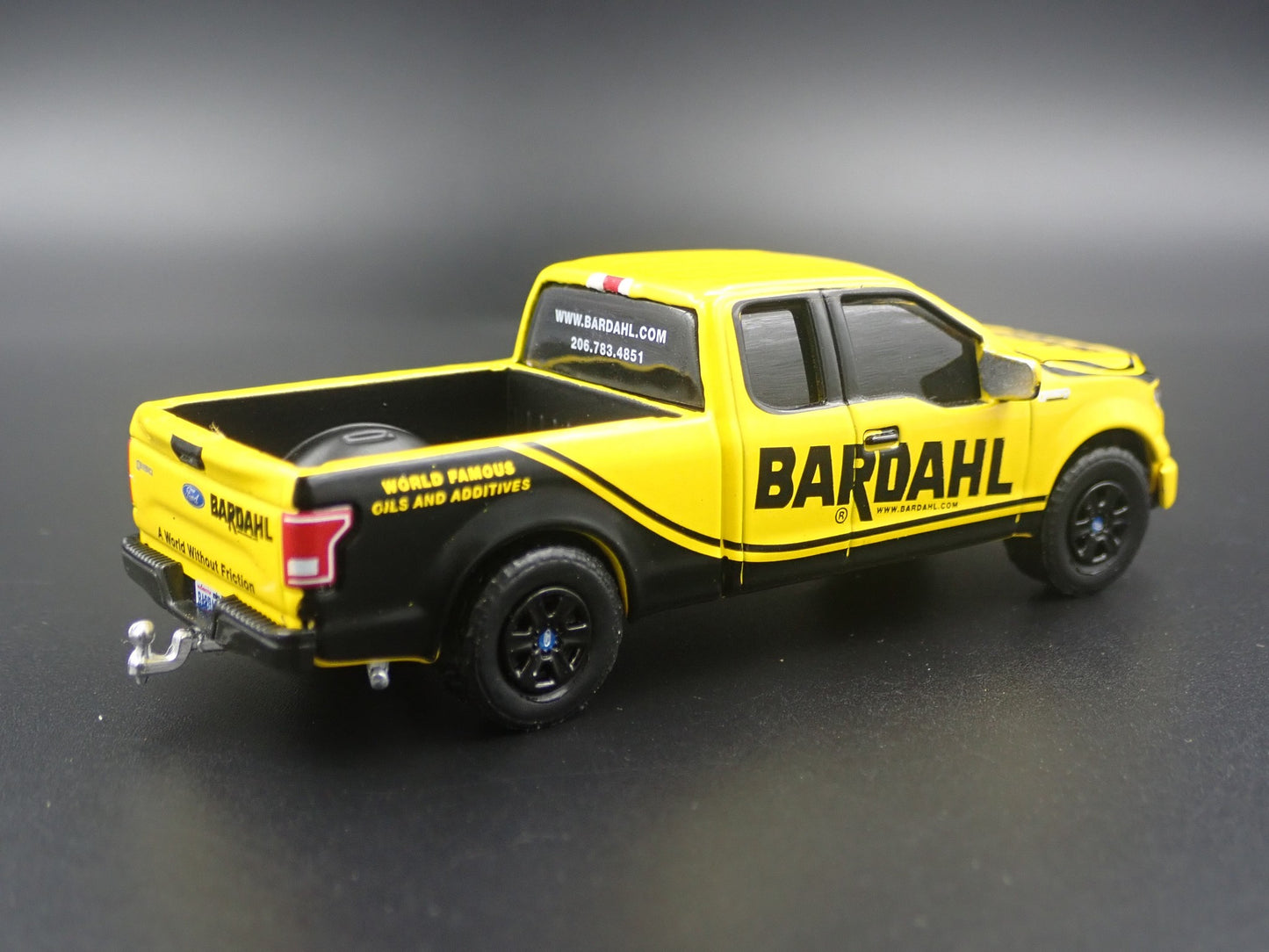 2015 - 2020 FORD F150 PICKUP TRUCK W HITCH BARDAHL 1:64 SCALE DIECAST MODEL CAR