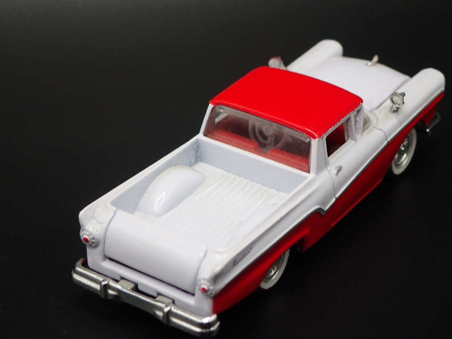 1957 57 FORD RANCHERO RED RARE 1:64 SCALE COLLECTIBLE DIORAMA DIECAST MODEL CAR