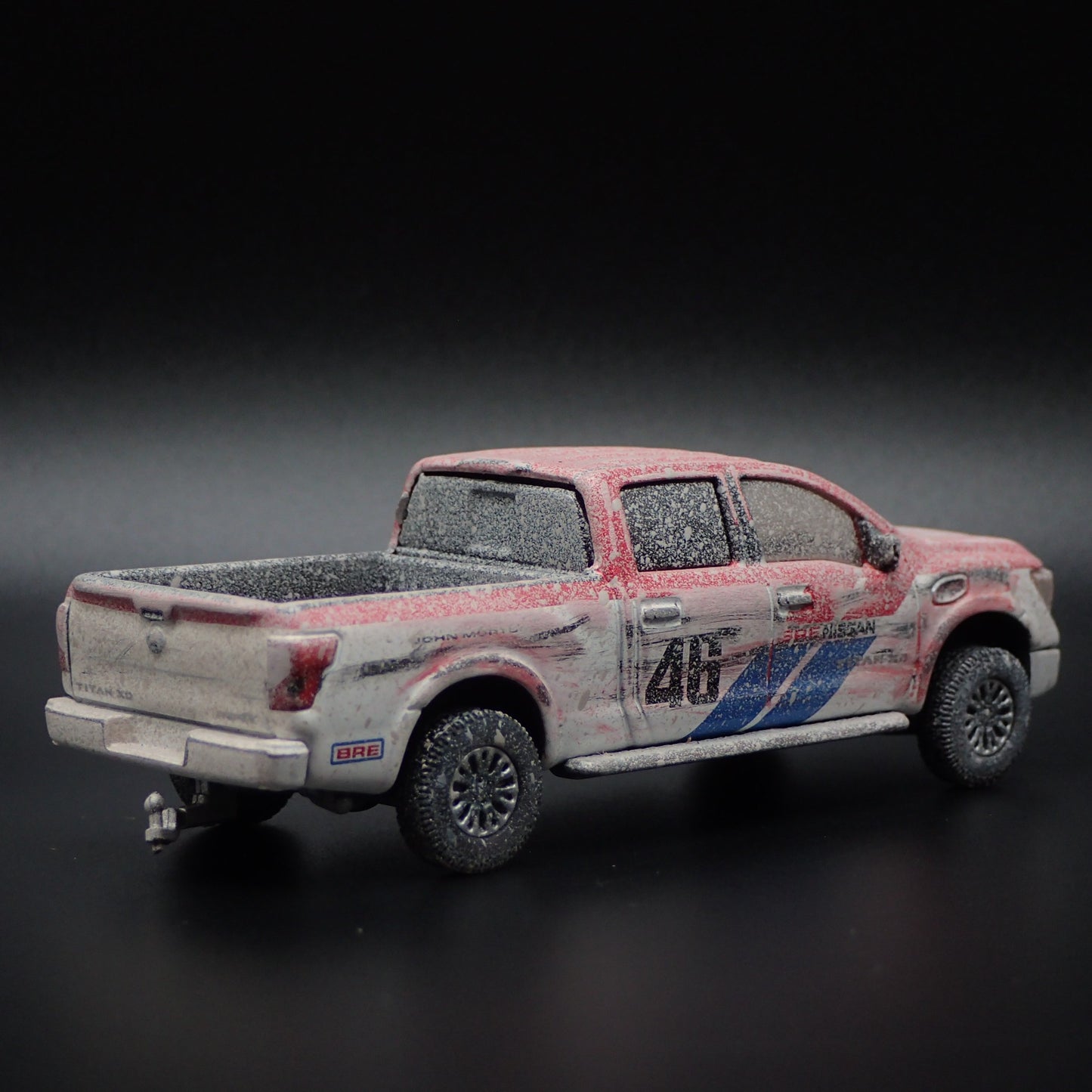 2016-2024 NISSAN TITAN XD PRO-4X TRUCK W HITCH BRE 1:64 SCALE DIECAST MODEL CAR