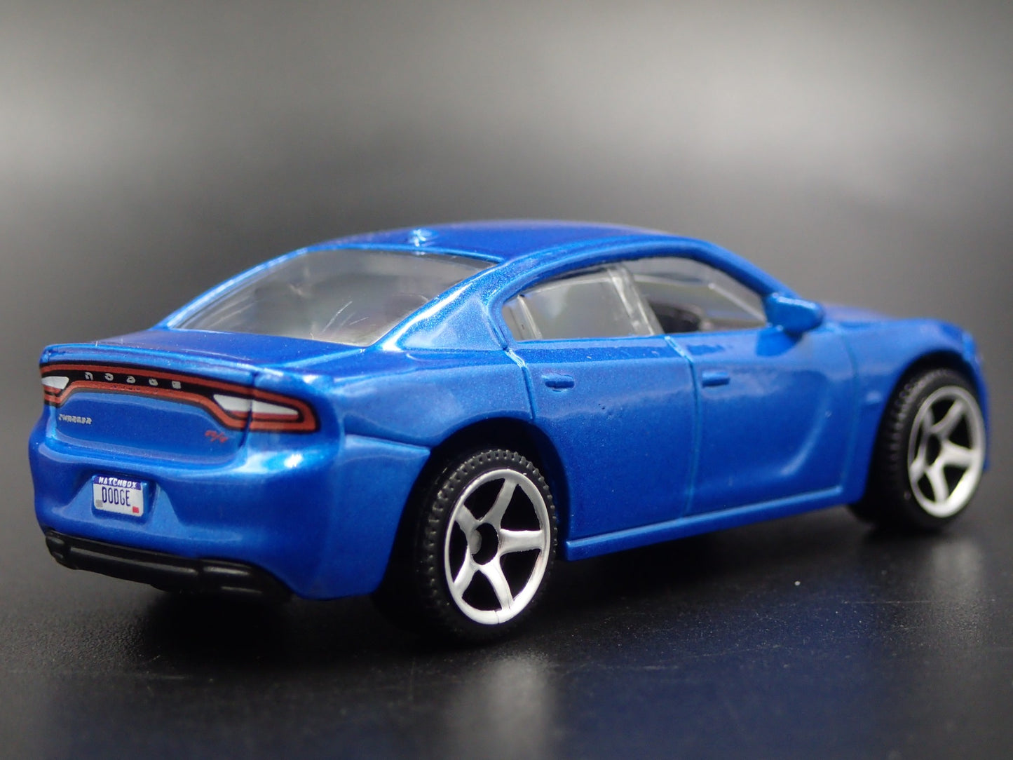 2011-2023 DODGE CHARGER BLUE 1:64 SCALE COLLECTIBLE DIORAMA DIECAST MODEL CAR