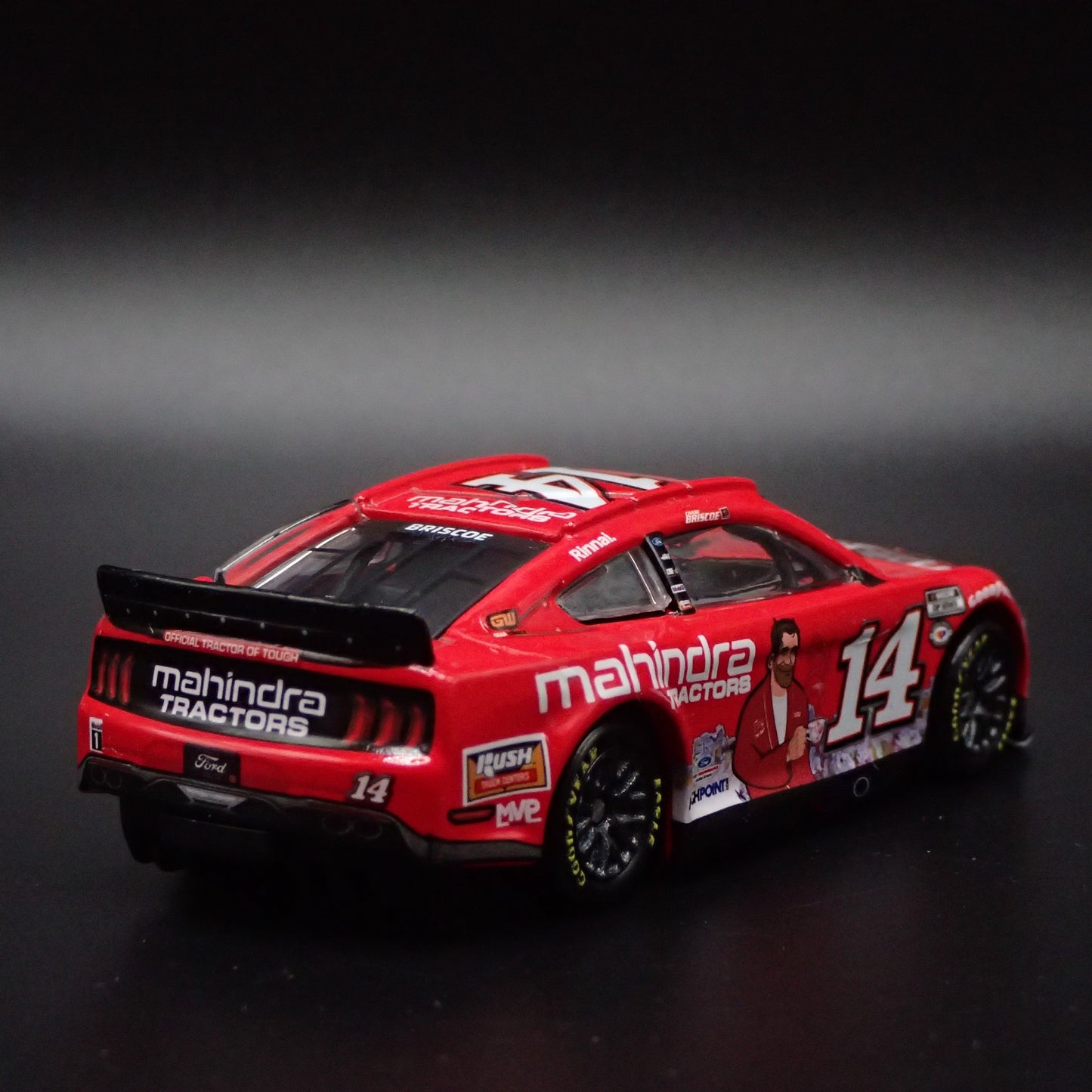 2023 FORD MUSTANG 14 CHASE BRISCOE MAHINDRA NASCAR 1:64 SCALE DIECAST MODEL CAR