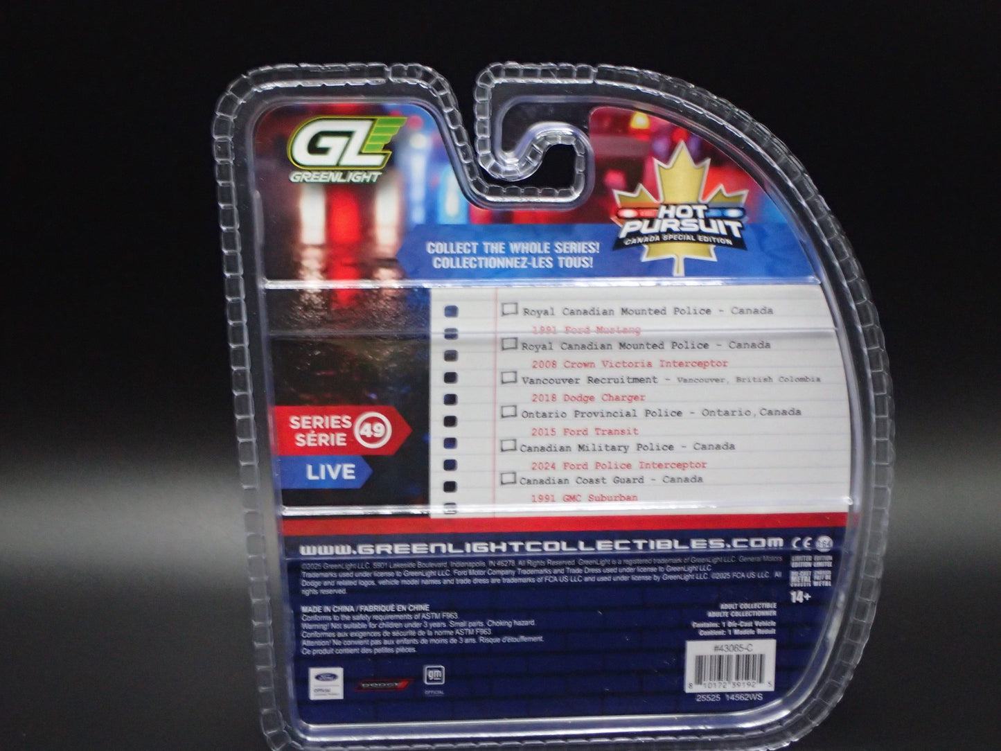 2026 GREENLIGHT RAW CHASE 2018 DODGE CHARGER VANCOUVAR, BC POLICE HOT PURSUIT 49