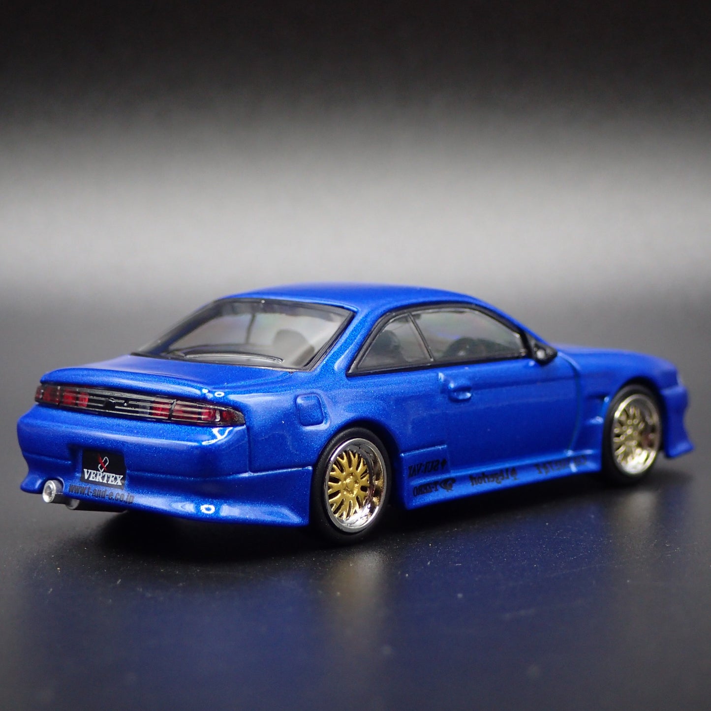 VERTEX NISSAN SILVIA S14 JDM 1:64 SCALE COLLECTIBLE DIORAMA DIECAST MODEL CAR
