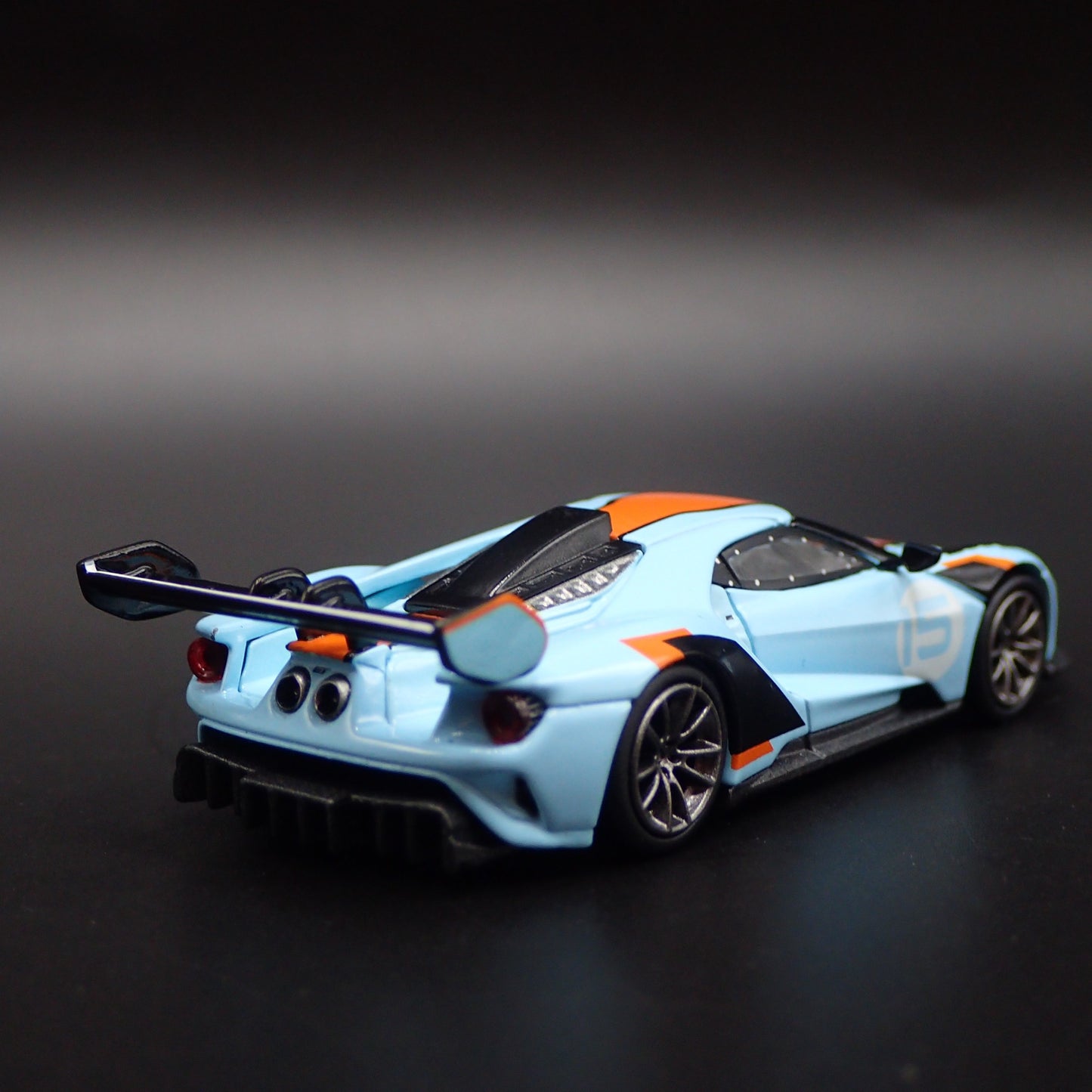 2017-2022 FORD GT MK II 002 RACING SUPERCAR 1:64 SCALE DIORAMA DIECAST MODEL CAR