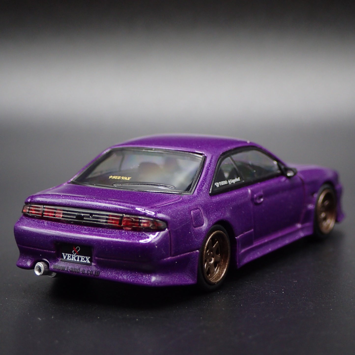 VERTEX NISSAN SILVIA S14 JDM 1:64 SCALE COLLECTIBLE DIORAMA DIECAST MODEL CAR