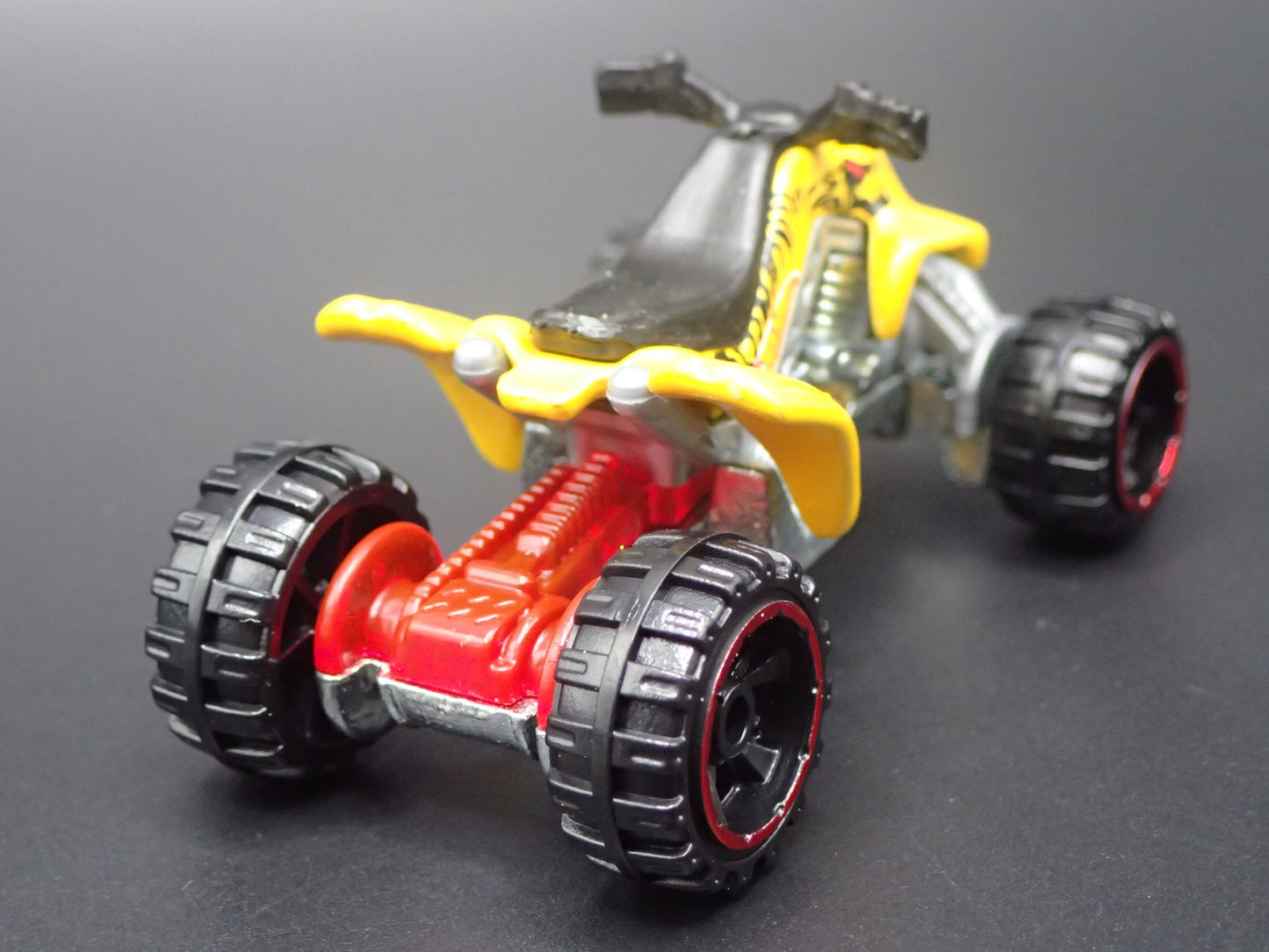 OFF ROAD QUAD YELLOW RARE 1/64 HW SCALE COLLECTIBLE DIORAMA DIECAST MODEL CAR