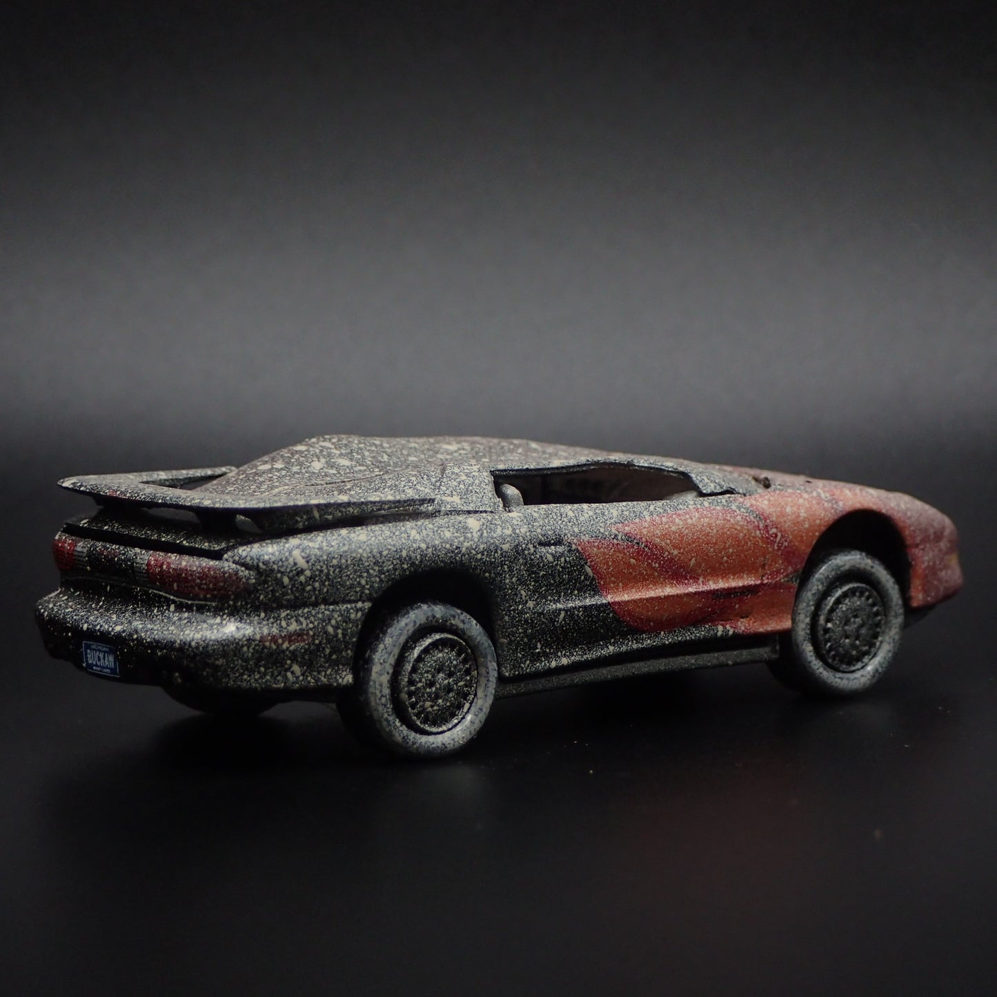 1993 PONTIAC FIREBIRD TRANS AM T/A JUNKYARD WRECK 1/64 SCALE DIECAST MODEL CAR