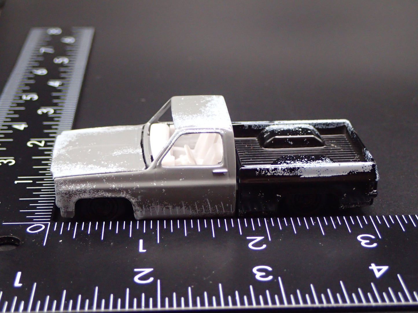 1973 73 CHEVY CHEVROLET CHEYENNE 10 PROJECT TRUCK 1/64 SCALE DIECAST MODEL CAR