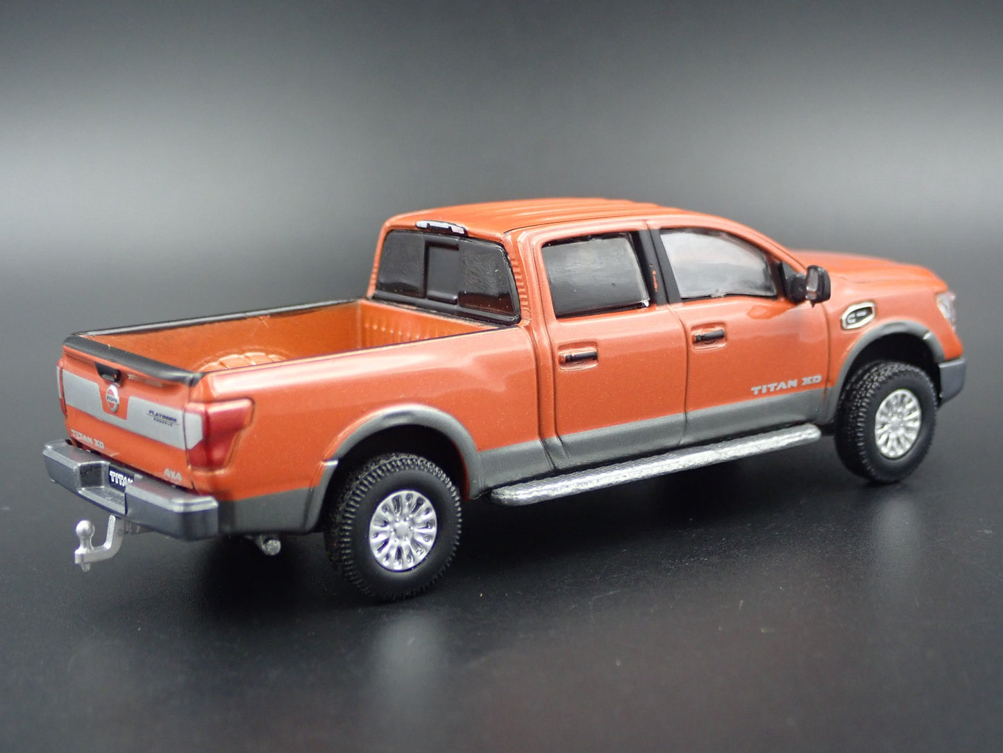 2016-2024 NISSAN TITAN XD PRO-4X PICKUP TRUCK HITCH 1:64 SCALE DIECAST MODEL CAR