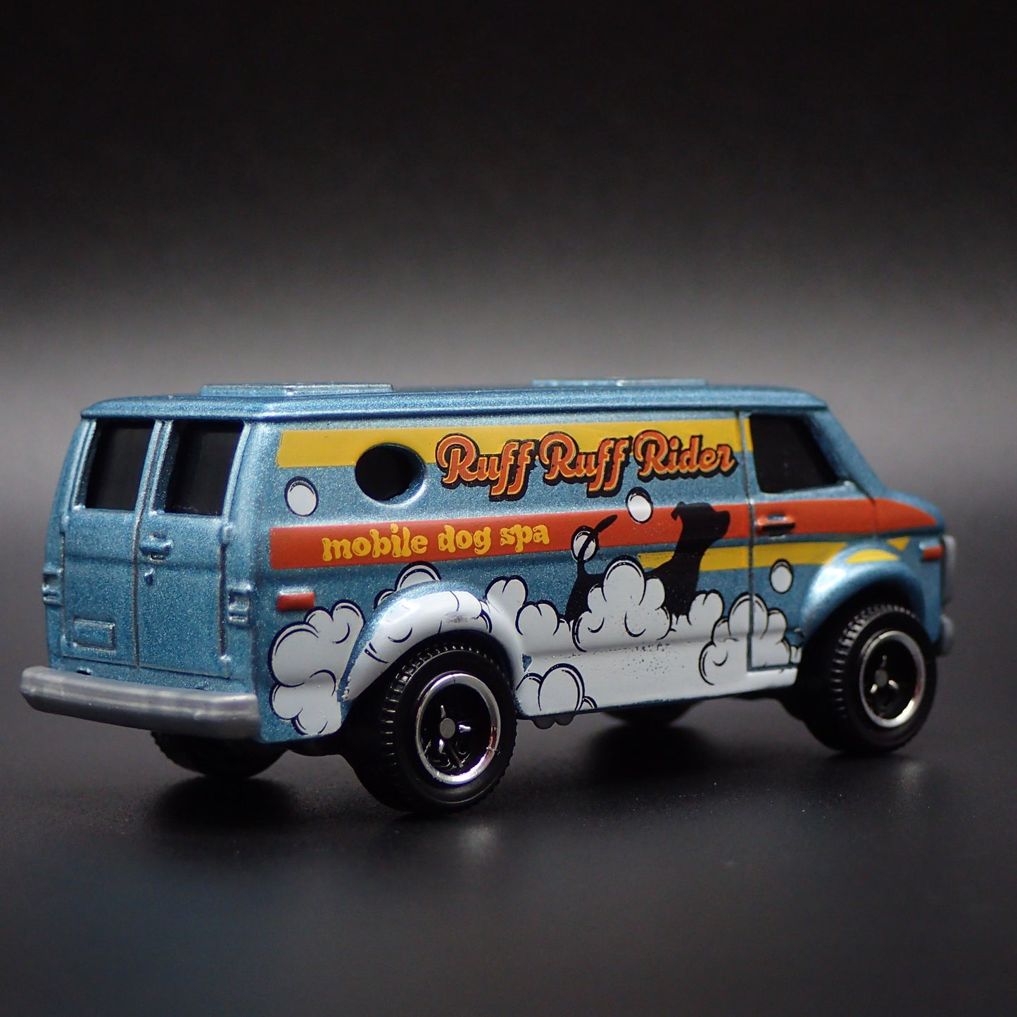1971-1995 CHEVY CHEVROLET VAN MOBILE DOG SPA 1:64 SCALE DIECAST MODEL CAR