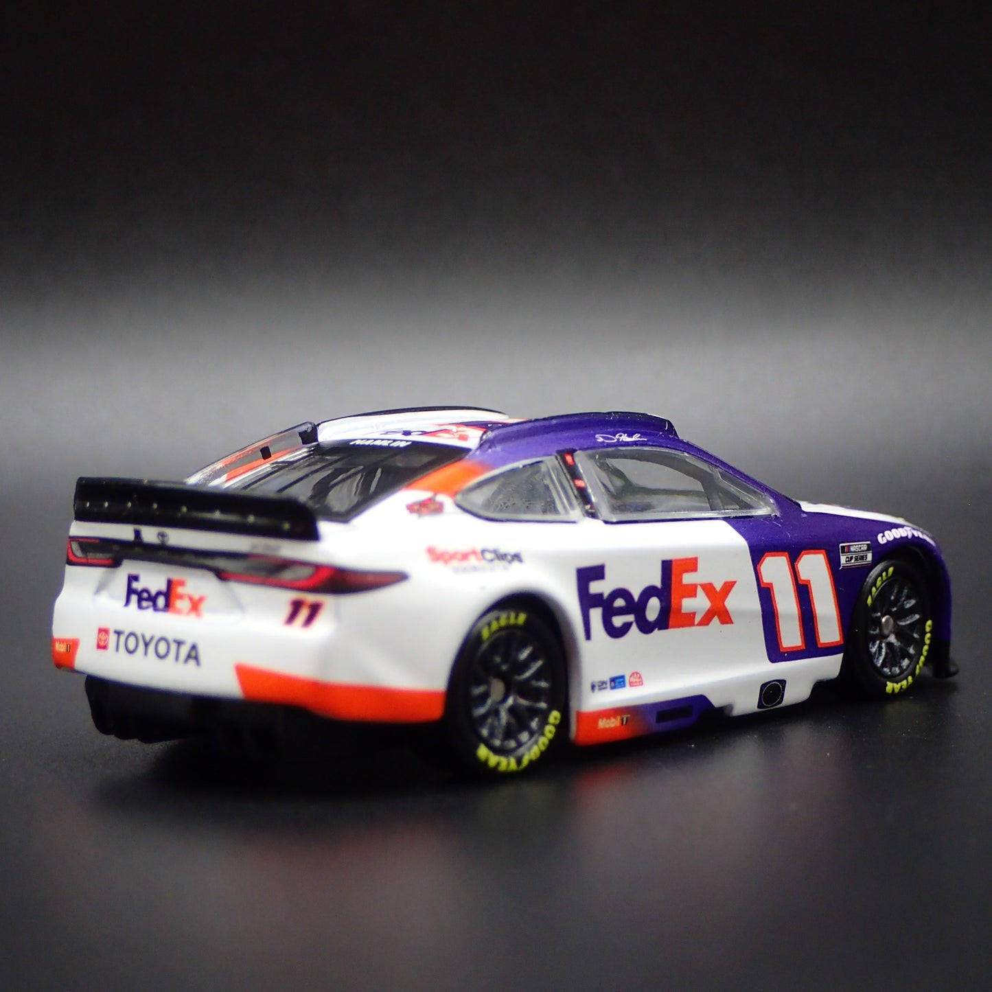 2024 24 TOYOTA CAMRY 11 FEDEX DENNY HAMLIN NASCAR 1:64 SCALE DIECAST MODEL CAR