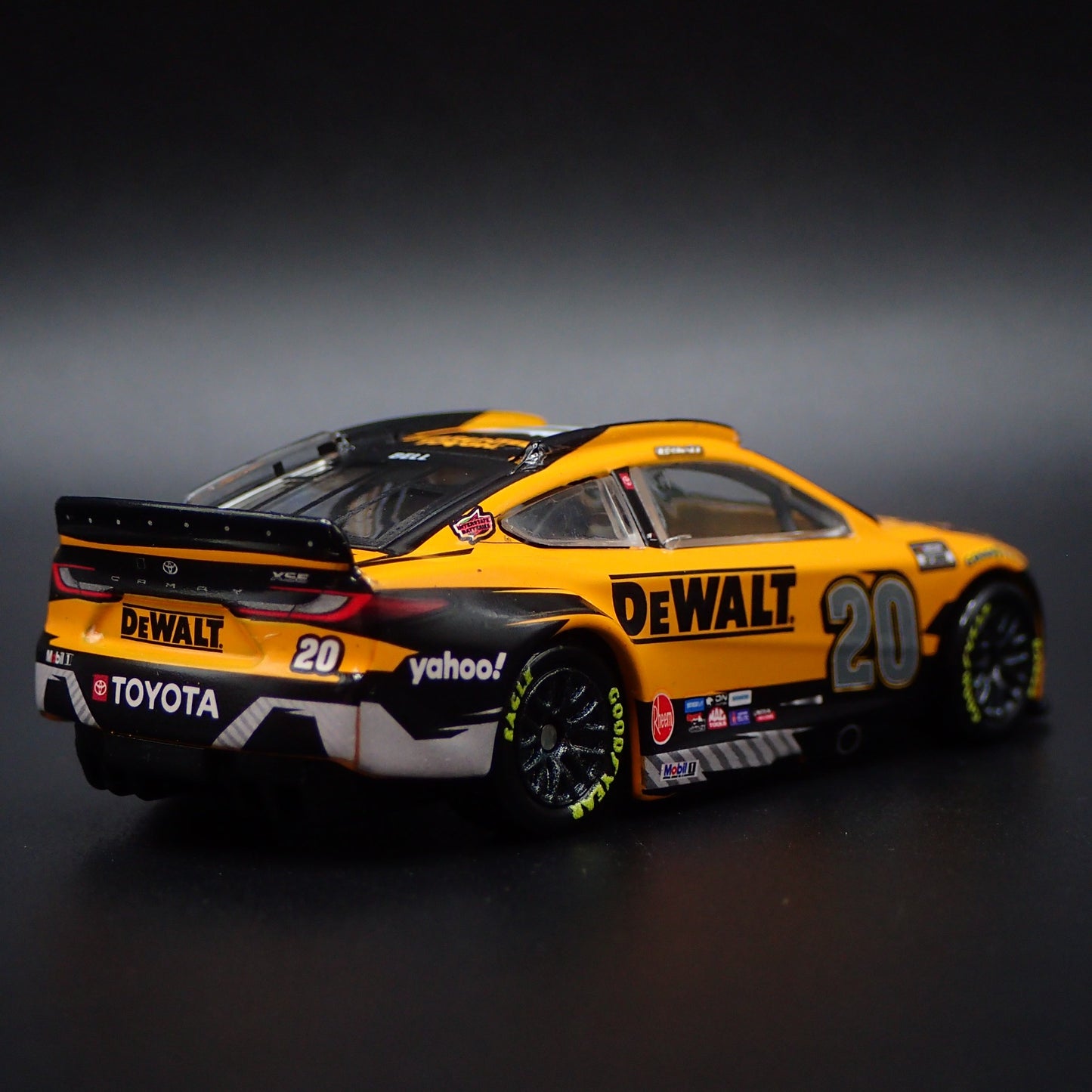 2024 TOYOTA CAMRY 20 CHRISTOPHER BELL DEWALT NASCAR 1:64 SCALE DIECAST MODEL CAR