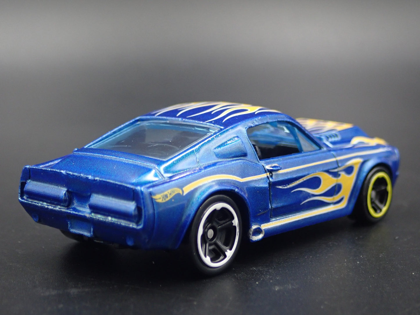 1967 67 FORD MUSTANG SHELBY GT500 FASTBACK BLUE 1:64 SCALE DIECAST MODEL CAR