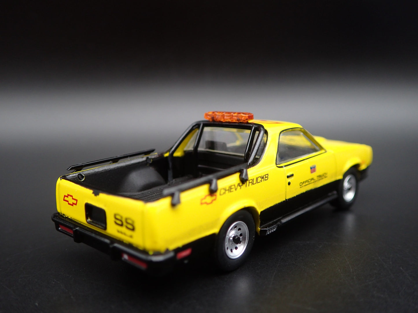 1986 86 CHEVY CHEVROLET EL CAMINO SS 70TH INDY 500 1:64 SCALE DIECAST MODEL CAR