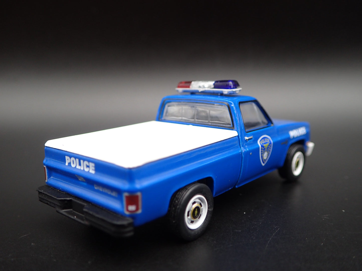 1981 CHEVY CHEVROLET C10 TRUCK CONRAIL TRAIN POLICE 1/64 SCALE DIECAST MODEL CAR