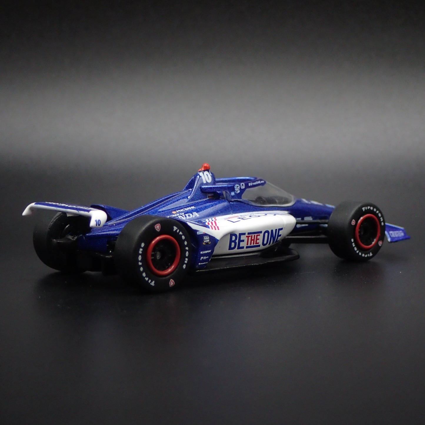 2023 INDY CAR RACING HONDA 10 ALEX PALOU CHAMPION 1:64 SCALE DIECAST MODEL CAR