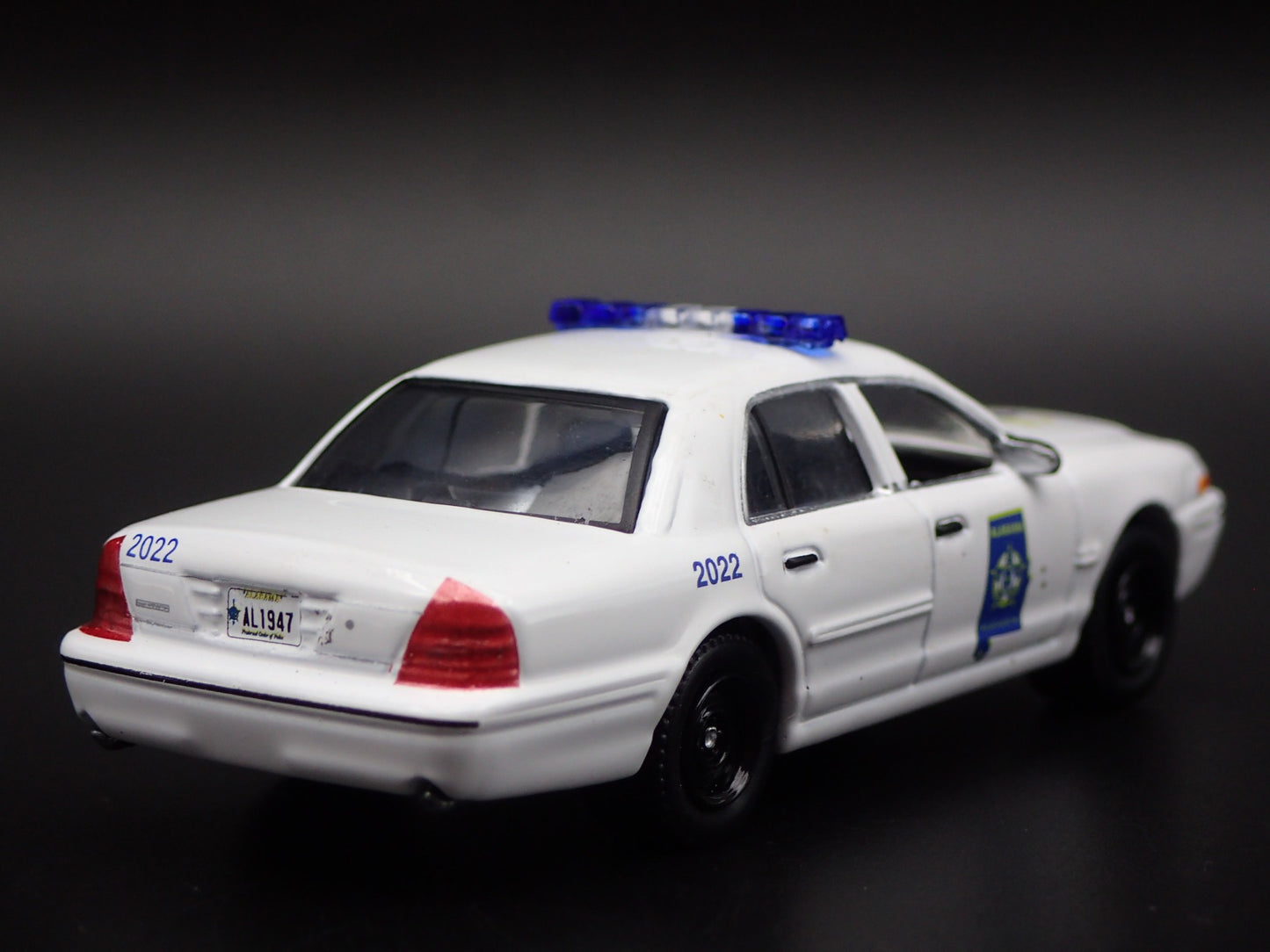 2008 FORD CROWN VICTORIA ALABAMA STATE POLICE FOP 1:64 SCALE DIECAST MODEL CAR
