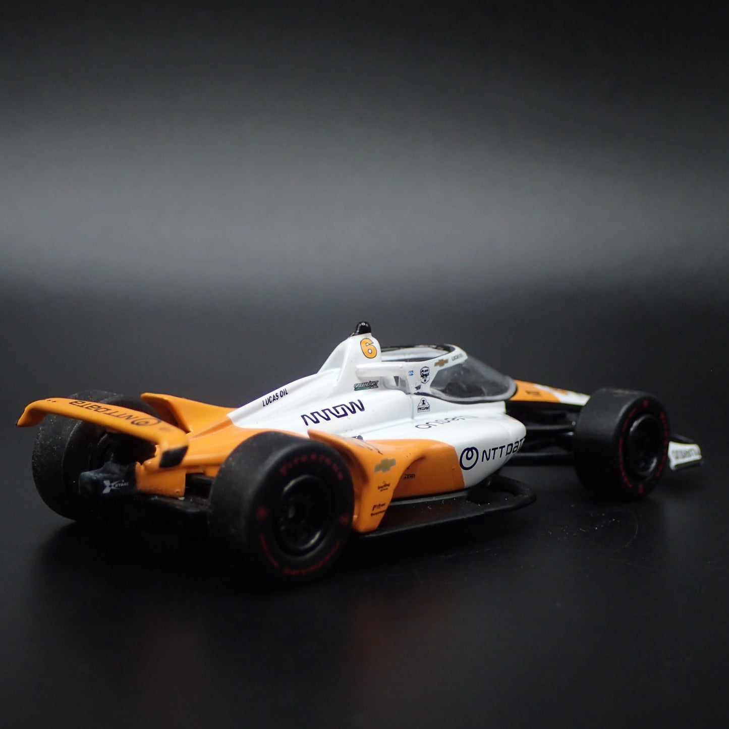 2023 23 INDY CAR RACING CHEVY 6 FELIX ROSENQVIST NTT DATA 1:64 DIECAST MODEL CAR
