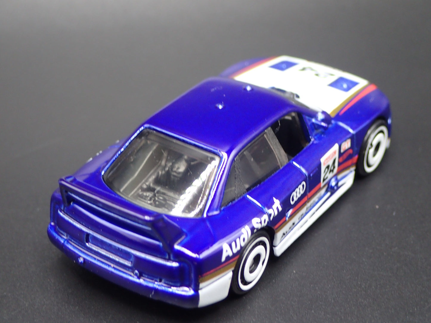 AUDI 90 QUATTRO IMSA RACE CAR 1:64 SCALE COLLECTIBLE DIORAMA DIECAST MODEL CAR