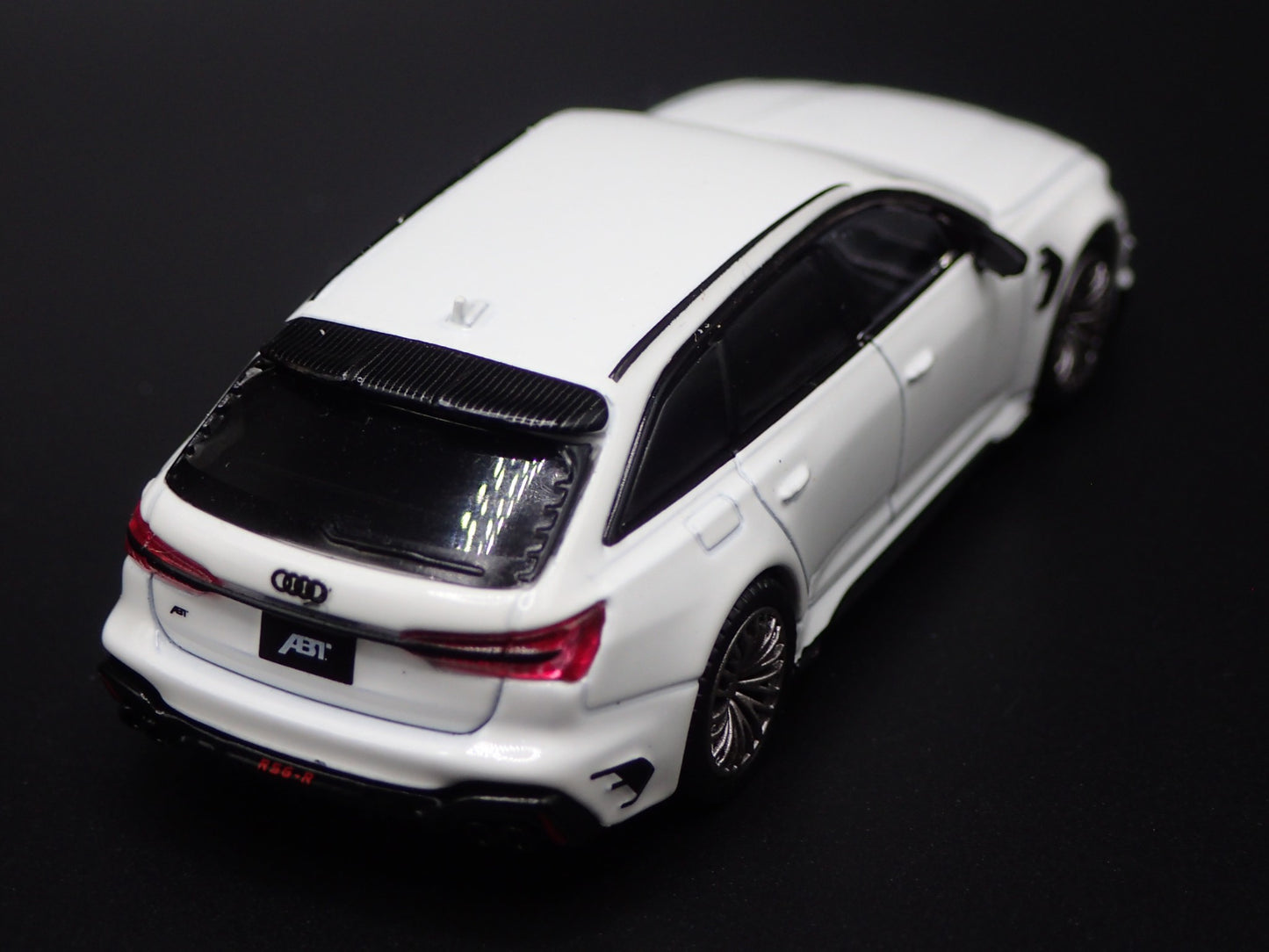 2019-2025 AUDI AVANT ABT RS6 R STATION WAGON WHITE 1/64 SCALE DIECAST MODEL CAR