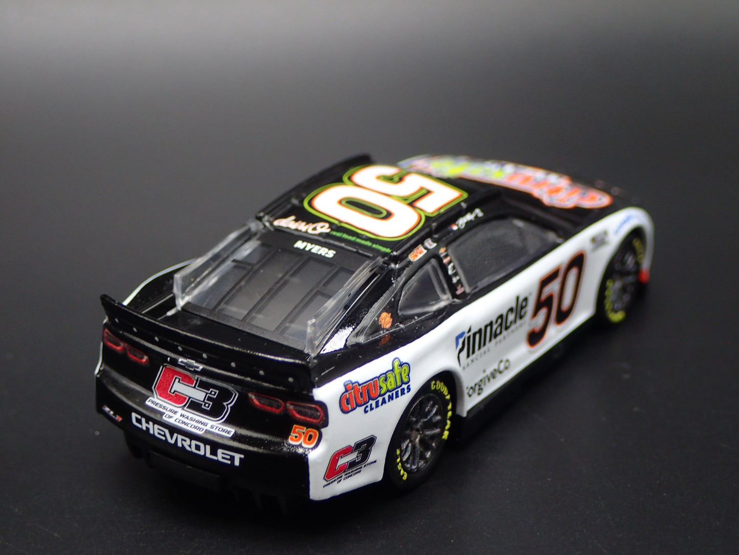 2025 25 CHEVROLET 50 BURT MYERS CITRUSAFE CLEANERS NASCAR 1:64 DIECAST MODEL CAR