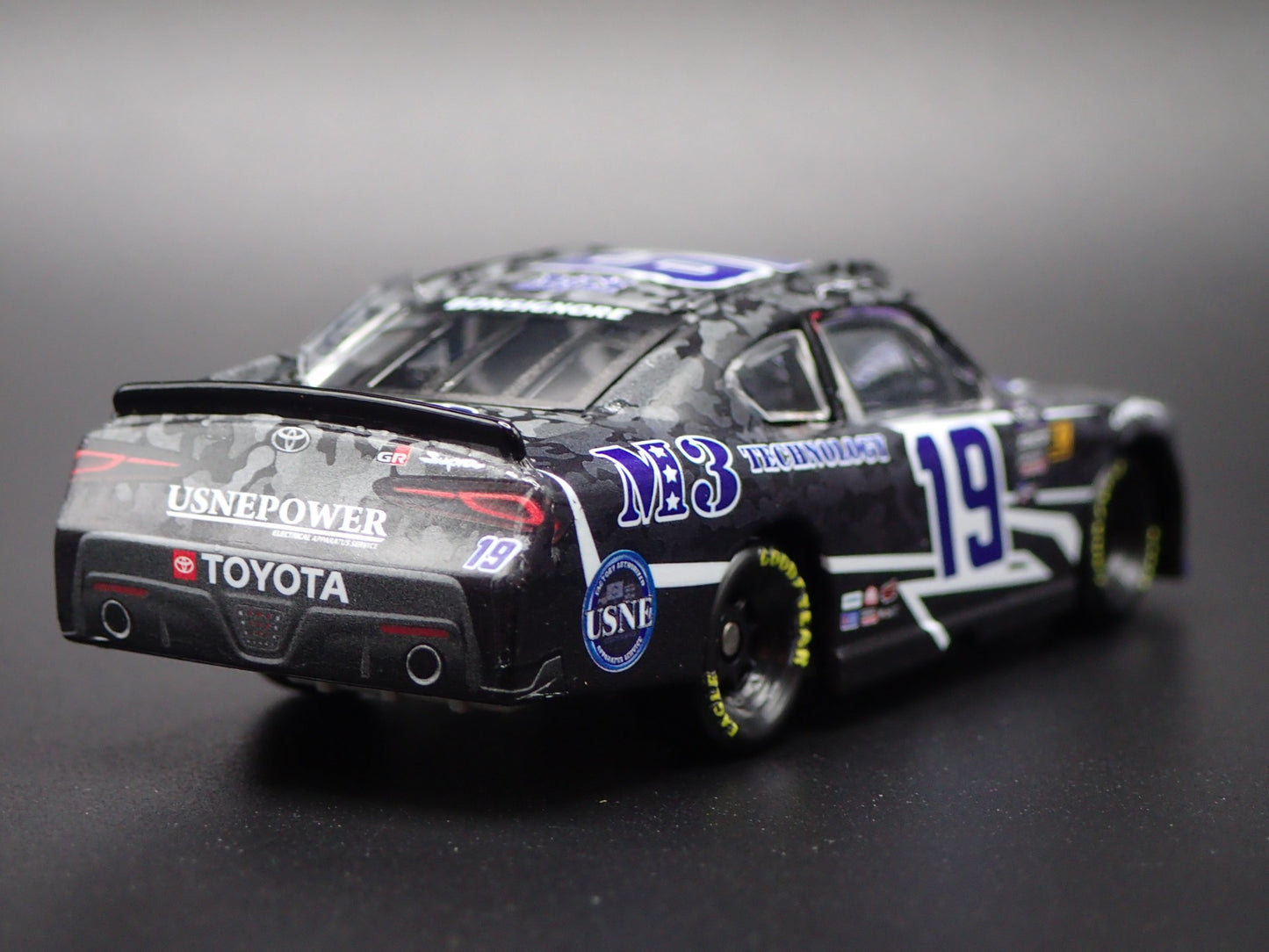 2024 TOYOTA SUPRA 19 JUSTIN BONSIGNORE M3 TECHNOLOGY NASCAR 1:64 SCALE MODEL CAR