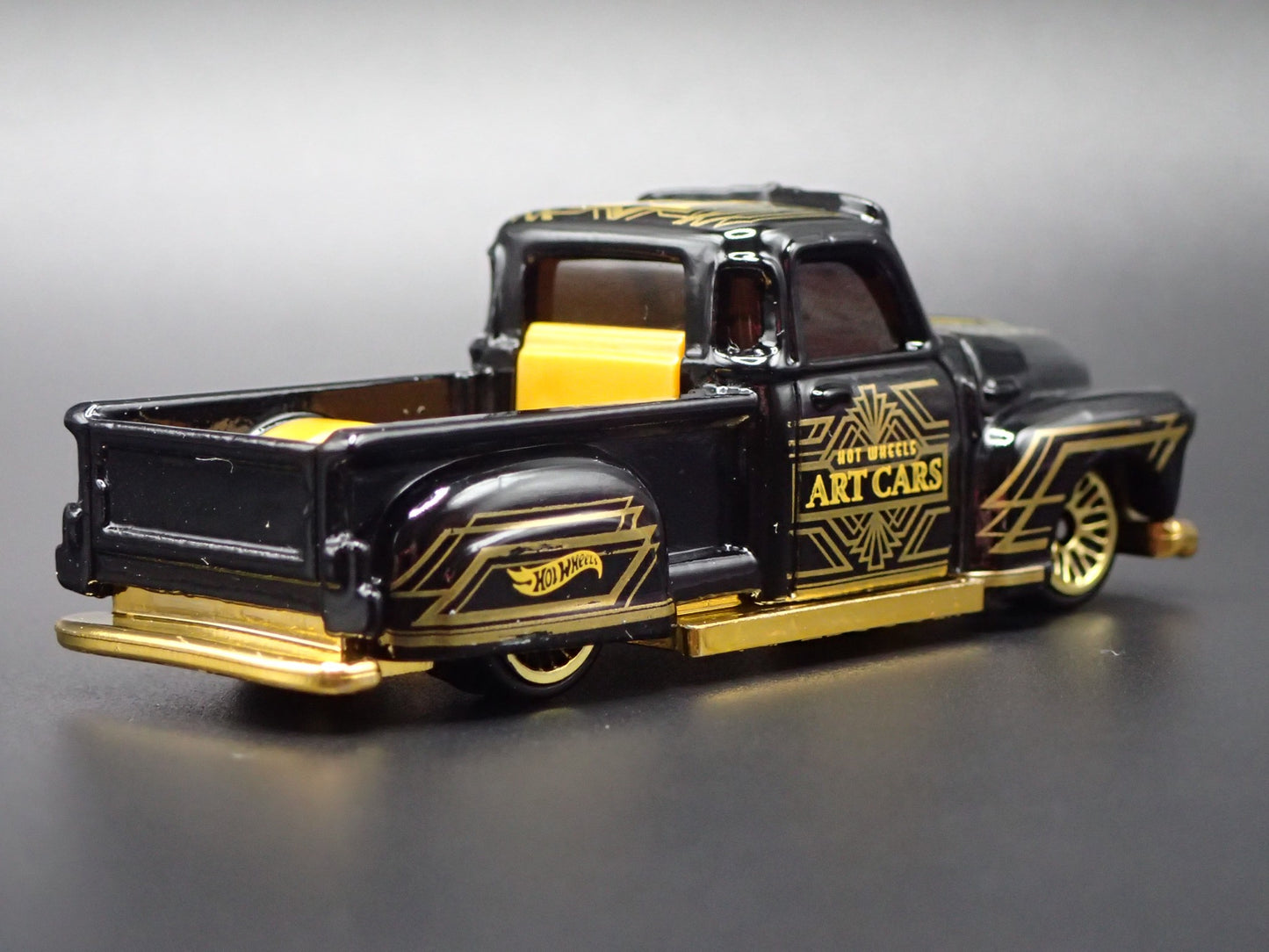 1947-1953 CHEVY CHEVROLET PICKUP TRUCK BLACK 1:64 SCALE DIECAST MODEL CAR