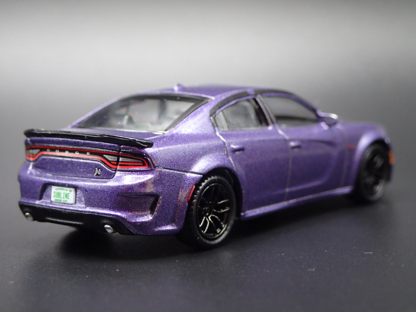 2023 23 DODGE CHARGER RT SCAT PACK SWINGER 1:64 SCALE DIORAMA DIECAST MODEL CAR