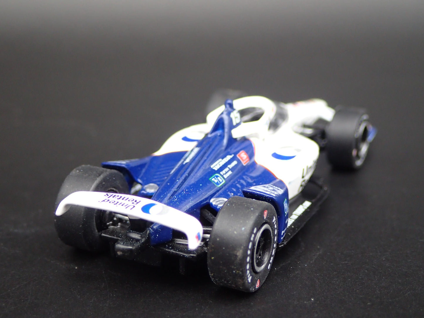 INDY CAR RACING HONDA 15 GRAHAM RAHAL UNITED RENTAL 1:64 SCALE DIECAST MODEL CAR