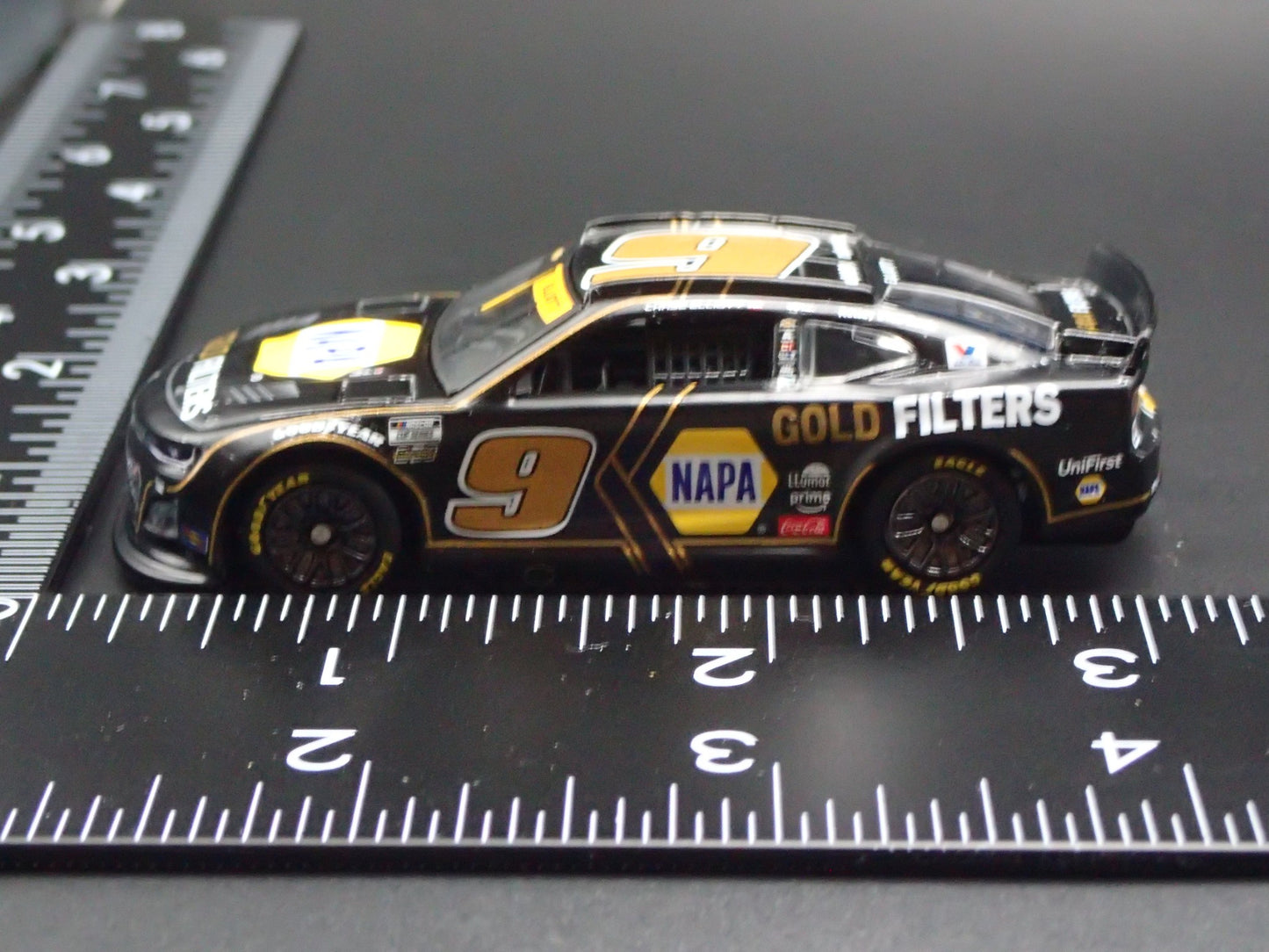 2025 CHEVROLET 9 CHASE ELLIOTT NAPA GOLD FILTERS NASCAR 1:64 SCALE DIECAST CAR