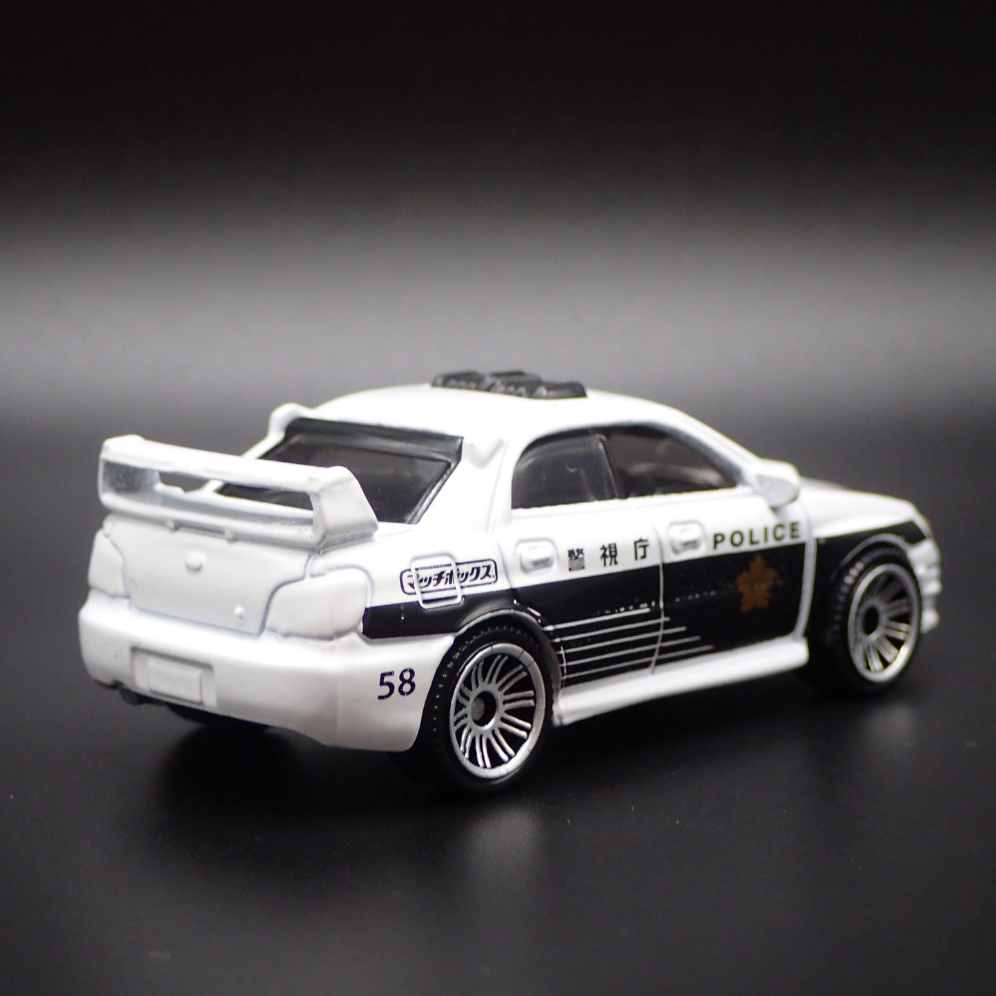 2007-2014 SUBARU IMPREZA WRX STI POLICE CAR 1:64 SCALE DISPLAY DIECAST MODEL CAR