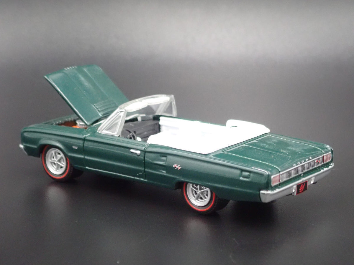 1967 DODGE CORONET R/T HEMI CONVERTIBLE RARE 1/64 SCALE DIECAST MODEL CAR-Burning Rubber Toy Company